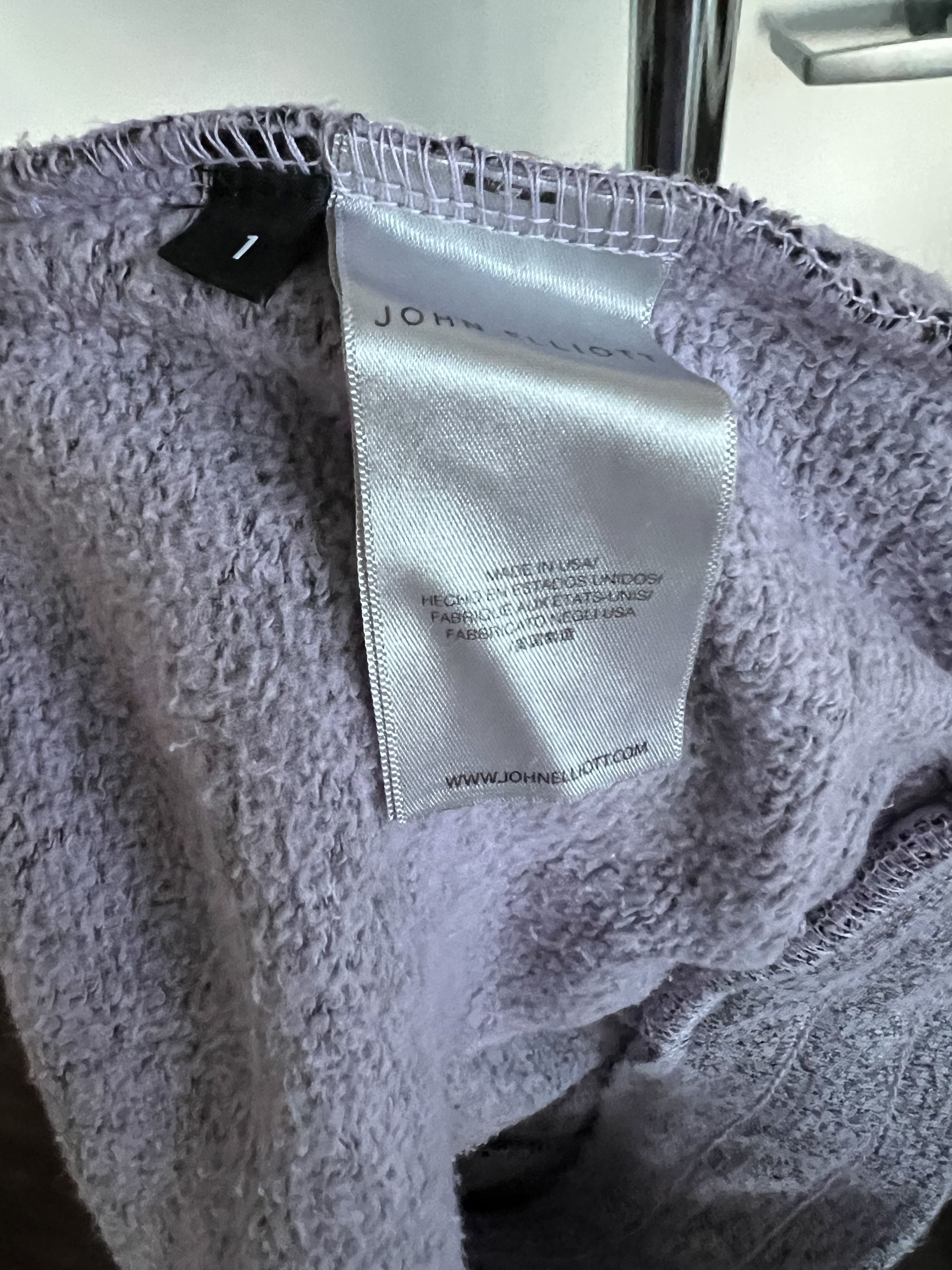 John Elliott John Elliott Co-Mix Terry LA Sweatpants Plum Size US 28 / EU 44 - 4 Thumbnail
