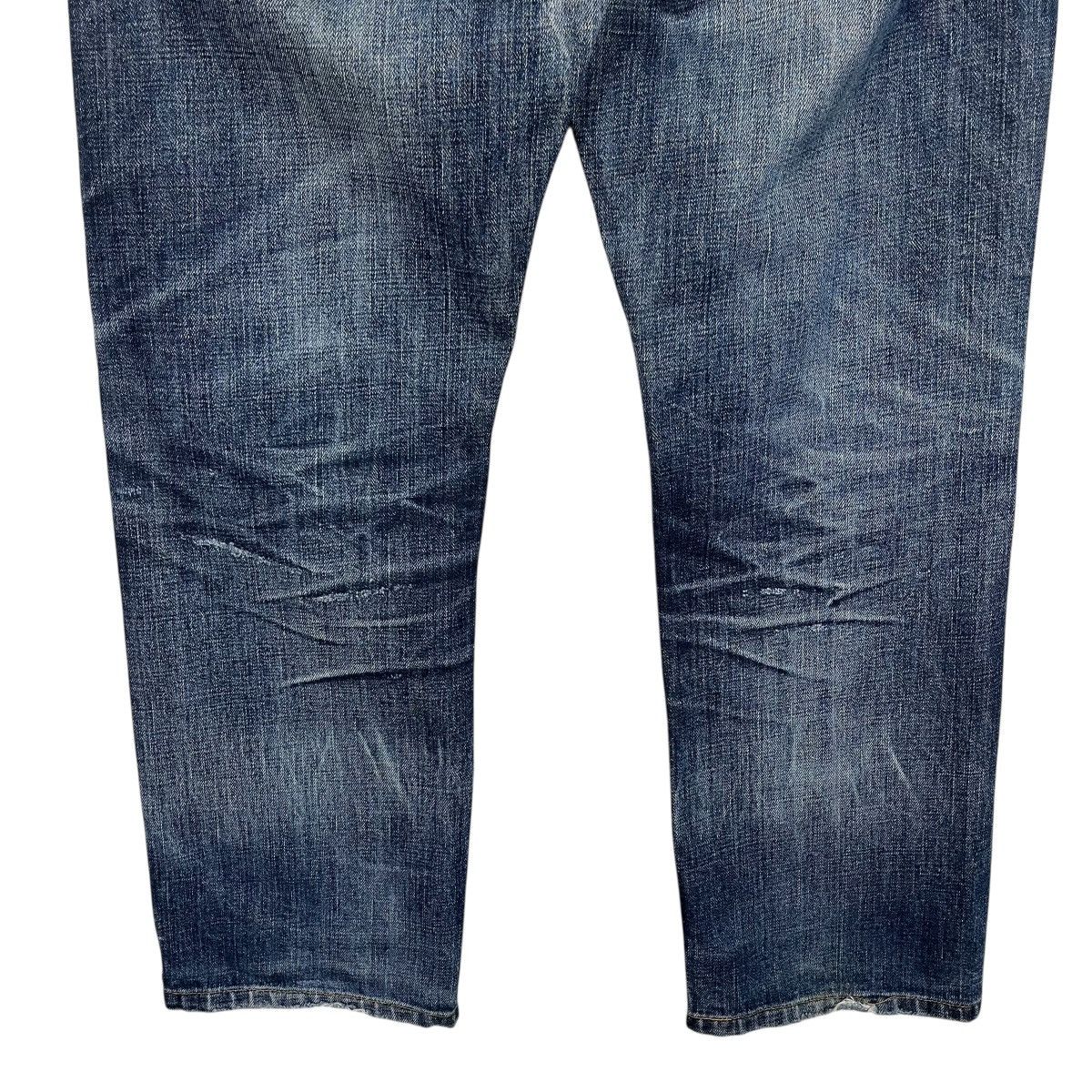 Japanese Brand Vintage Japanese Designer Distressed Faded Denim Size US 32 / EU 48 - 10 Thumbnail