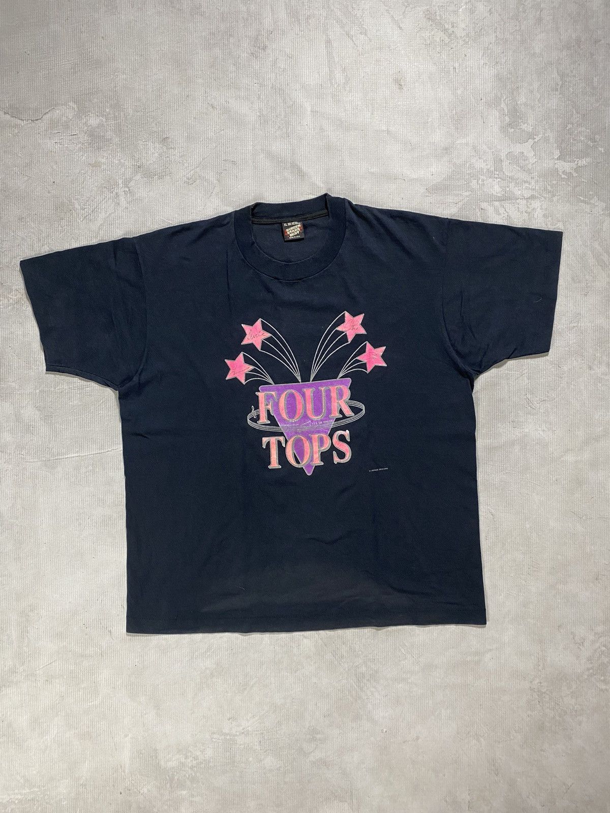Band Tees Vintage Four Tops Reach Out I’ll Be There T-shirt Size US XL / EU 56 / 4 - 1 Thumbnail