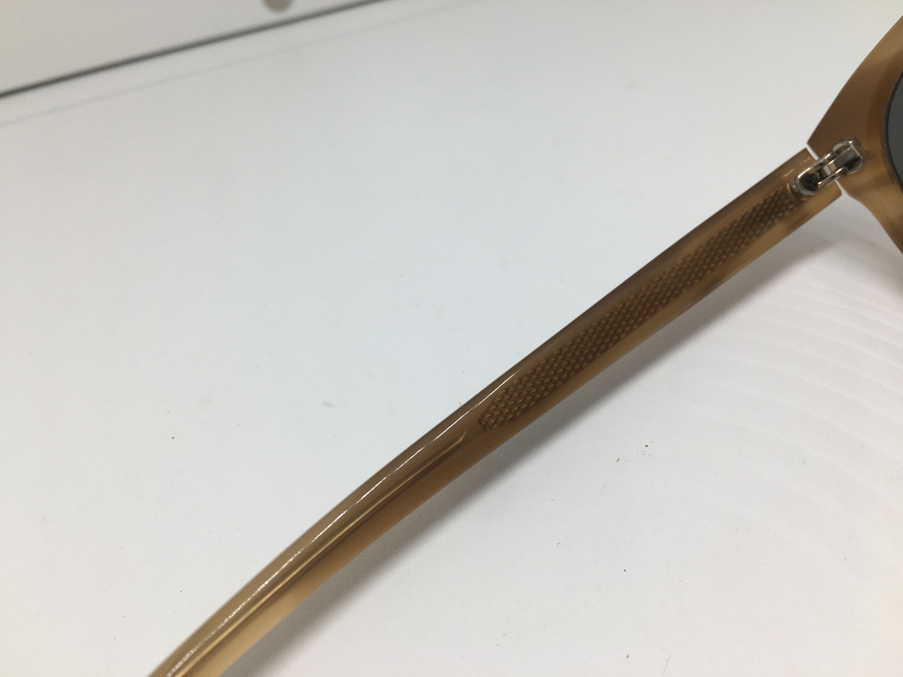 Vintage Vintage Dunhill Brown Acetate Aviator Sunglasses Frame Size ONE SIZE - 6 Thumbnail