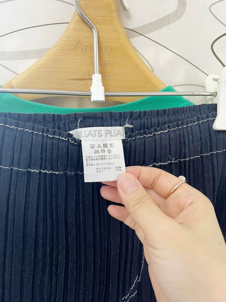 Issey Miyake Issey Miyake size:2 Dark blue denim puff pants Size 32" / US 10 / IT 46 - 3 Thumbnail