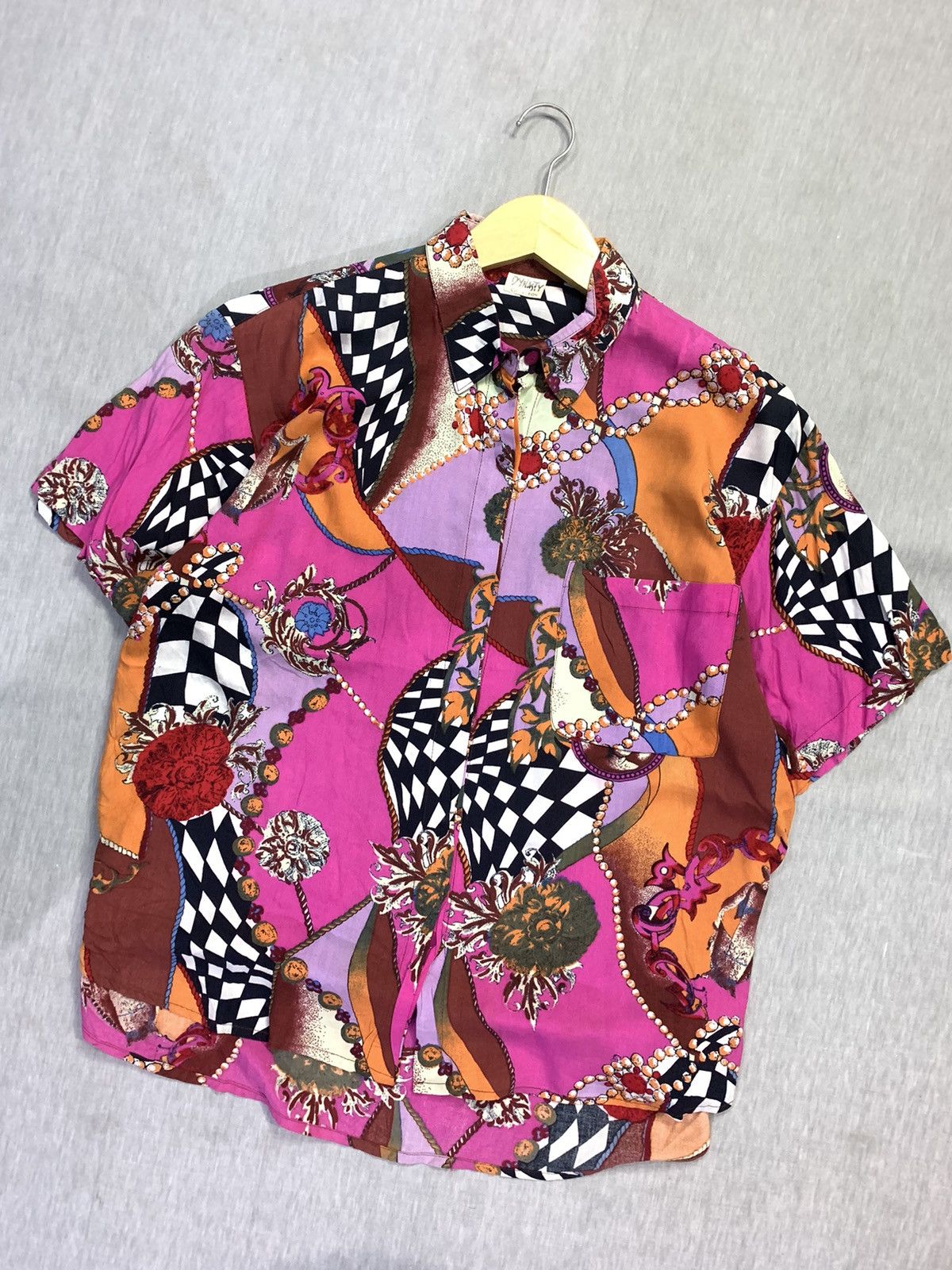 Japanese Brand × Vintage DYNASTY Collection Vintage Print Art Shirt Size XL / US 12-14 / IT 48-50 - 2 Thumbnail