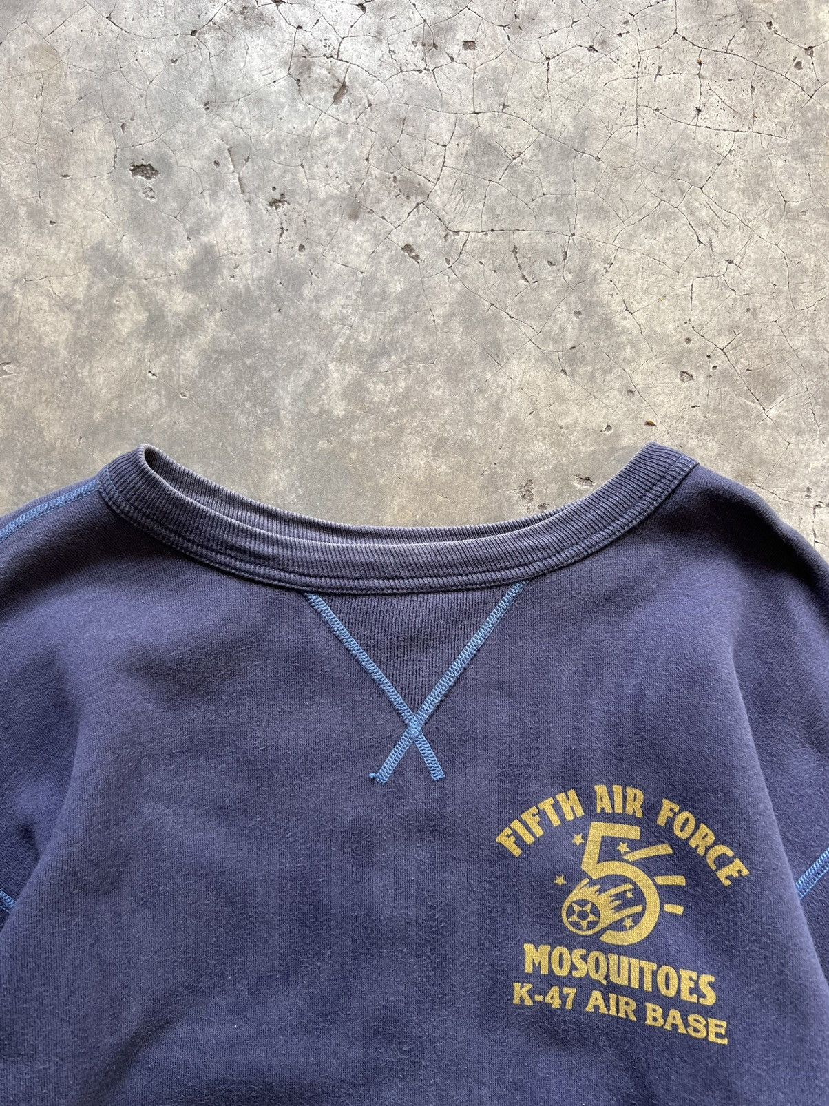 Buzz Rickson's BUZZ RICKSON'S "Mosquitoes" K-47 Air Base Loopwheel Sweater Size US M / EU 48-50 / 2 - 7 Thumbnail