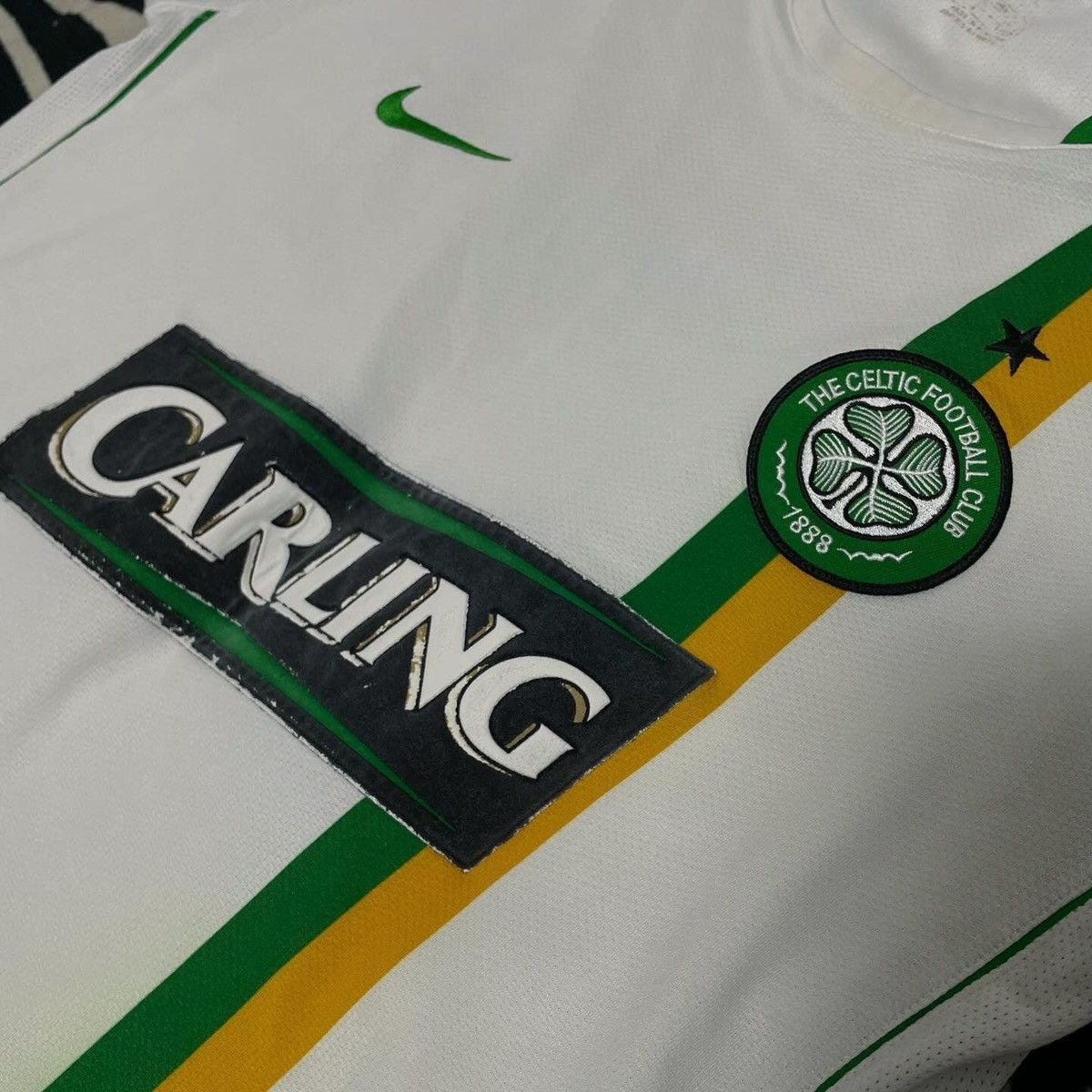 Nike FC Celtic 2006 2007 2008 away shirt soccer jersey kit tee Size US M / EU 48-50 / 2 - 5 Thumbnail