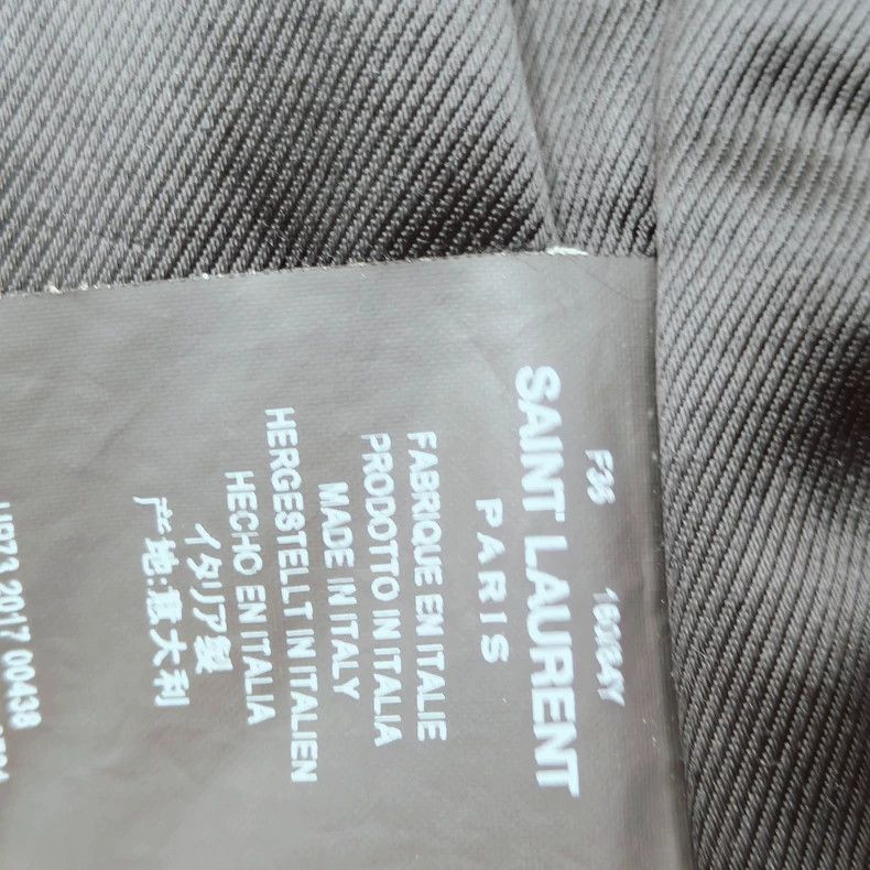 Saint Laurent Paris black leather Saint Laurent biker jacket Size XS / US 0-2 / IT 36-38 - 7 Thumbnail