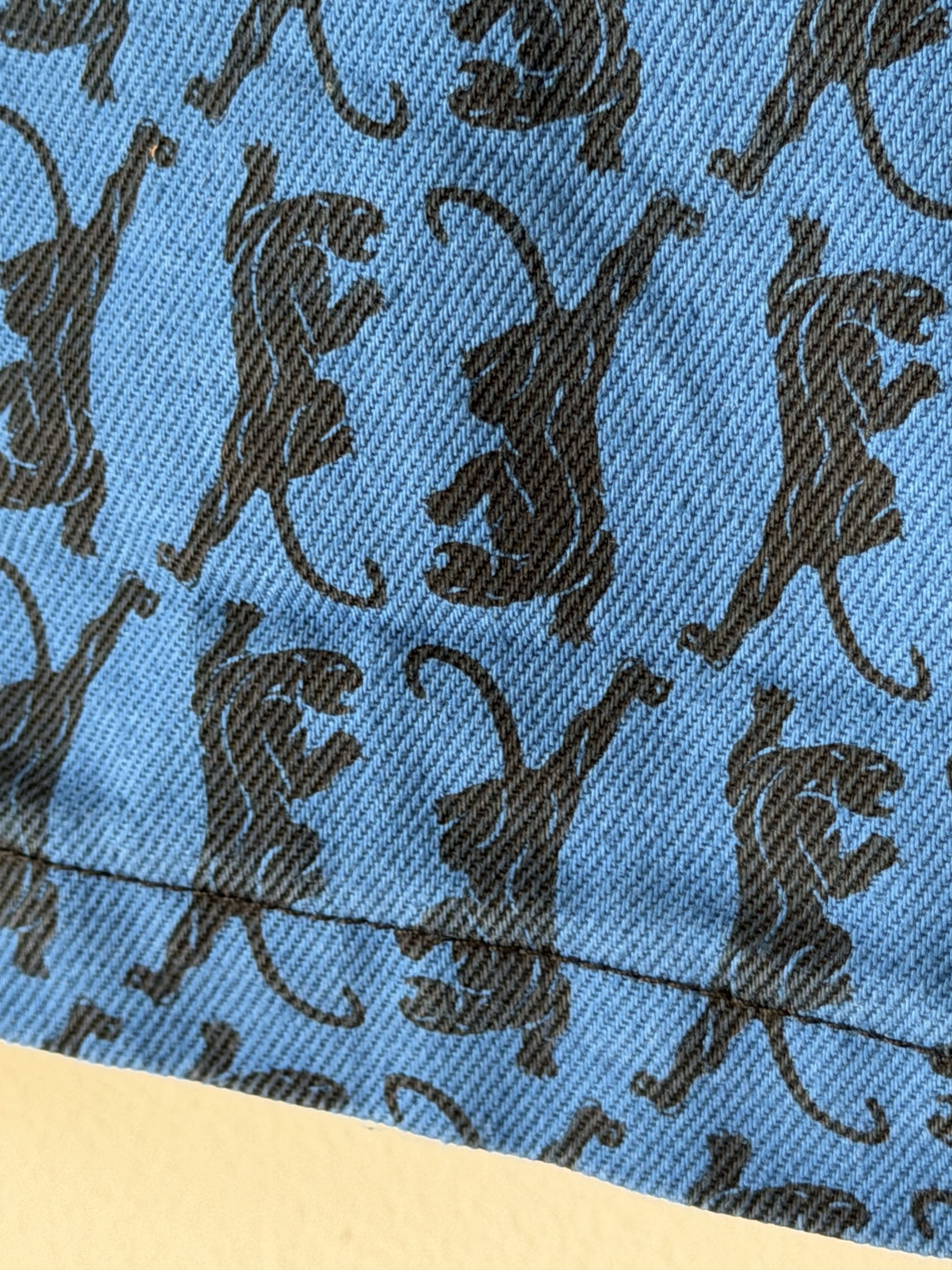 Supreme Supreme Snap Front Twill Jacket in Blue Panther Size US M / EU 48-50 / 2 - 7 Thumbnail