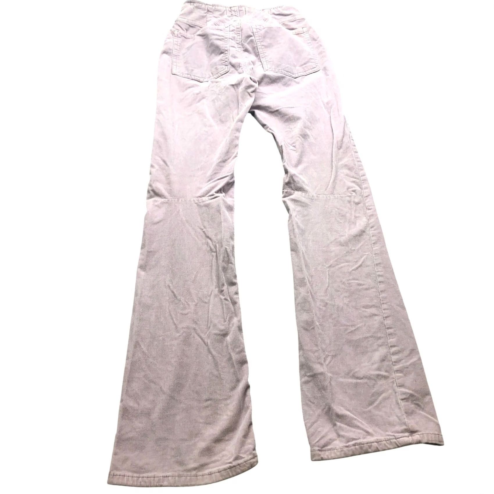 Free People We the Free People Jenny High Rise Corduroy Flare Pants Womens 26 Pink Stretch Corduroy Wide-Leg Zipper Pocket Casual Bohemian Vintage: No Size 26" / US 2 / IT 38 - 5 Thumbnail