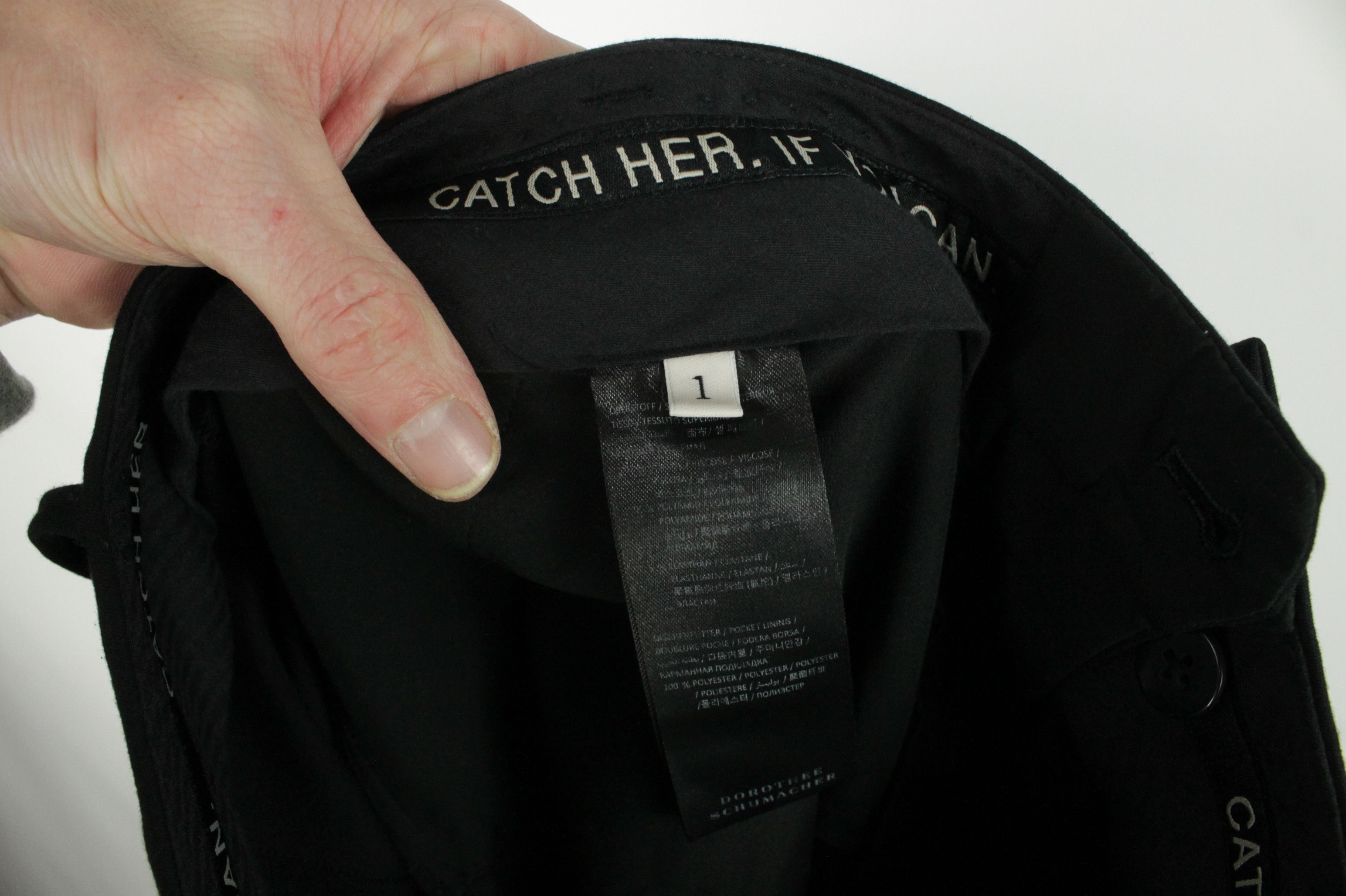 DOROTHEE SCHUMACHER Dorothee Schumacher Slim-leg Stretch-jersey Trousers Black Size 26" / US 2 / IT 38 - 13 Thumbnail