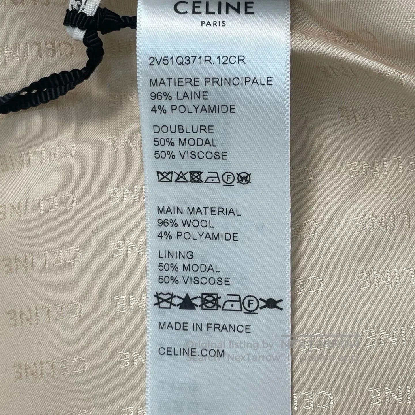 Celine CELINE SS23 Solid Tweed Button Knit Top. Size XXS / US 00 / IT 34 - 5 Thumbnail