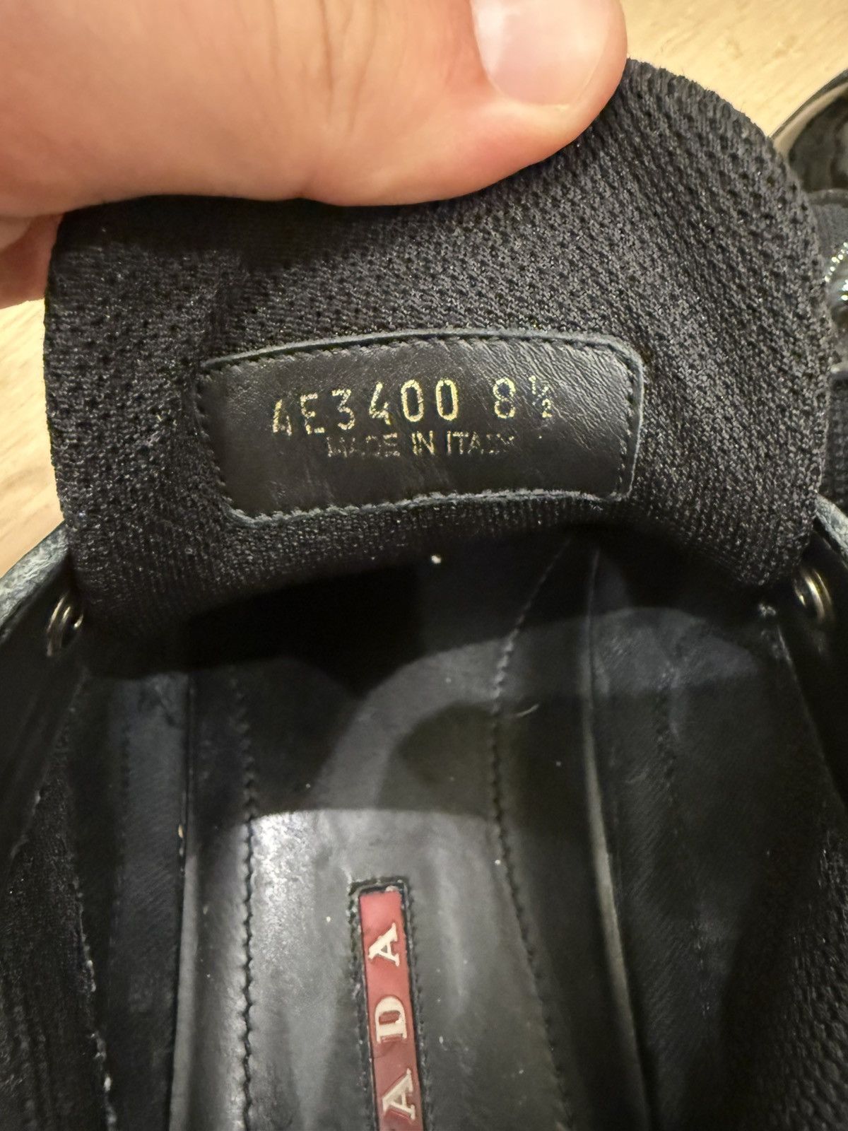 Prada PRADA AMERICAS CUP SNEAKER IN BLACK Size US 9.5 / EU 42-43 - 7 Thumbnail