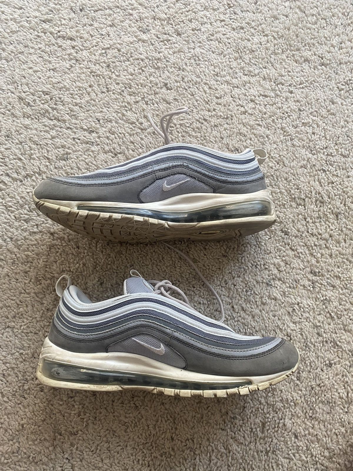 Nike Nike Air Max 97 Premium “Wolf Grey” Size US 10 / EU 43 - 2 Thumbnail