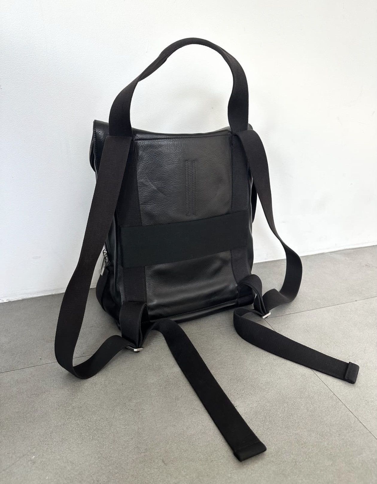 Rick Owens Rick owens full grain 3 way bag Size ONE SIZE - 3 Thumbnail