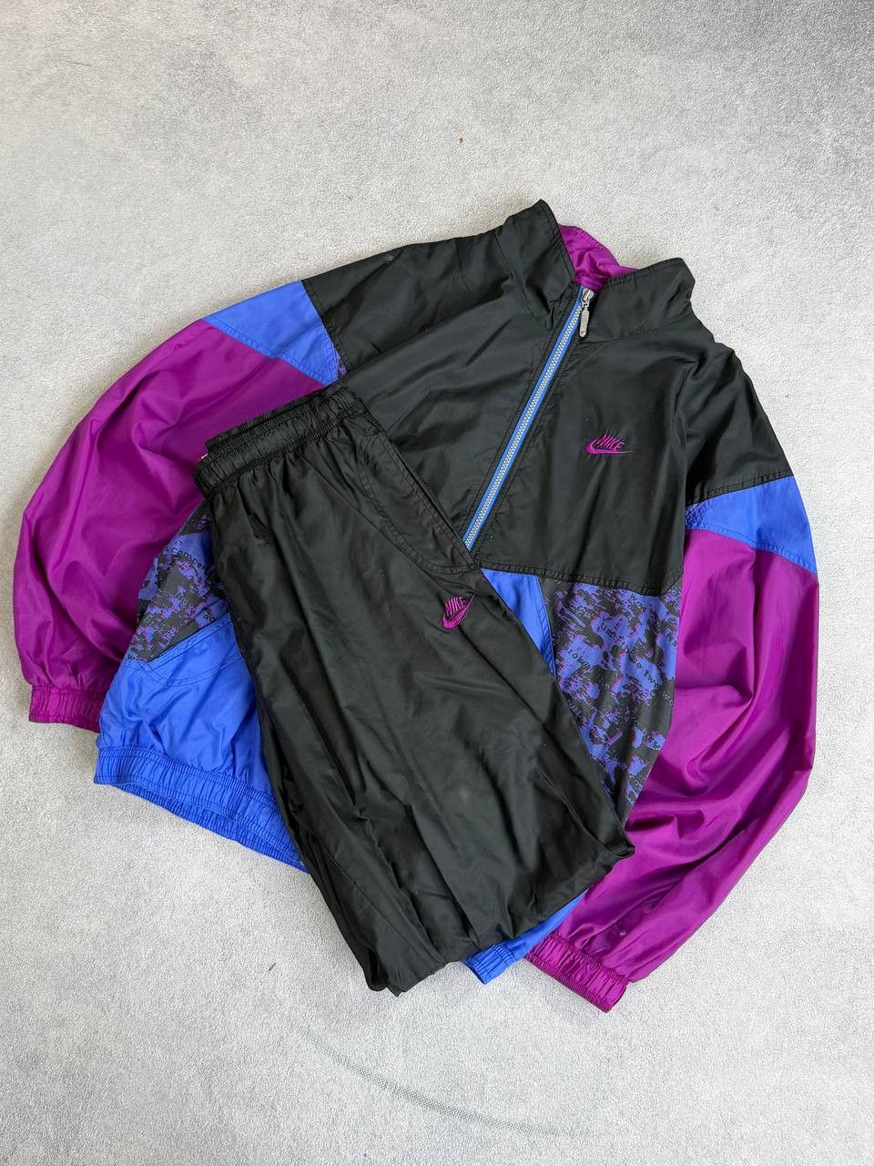 Y2K Nike Tracksuit Streetwear Drill Y2K Swag Tracksuit