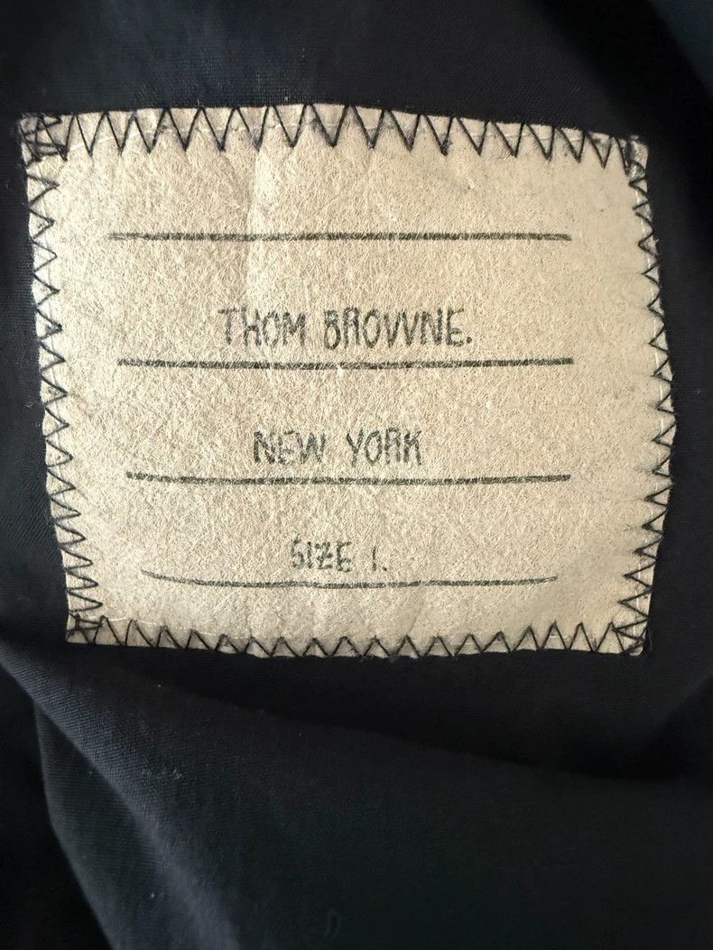 Thom Browne Thom browne Men's single-breasted shirt jacket 2504-Nextarr Size US S / EU 44-46 / 1 - 6 Thumbnail
