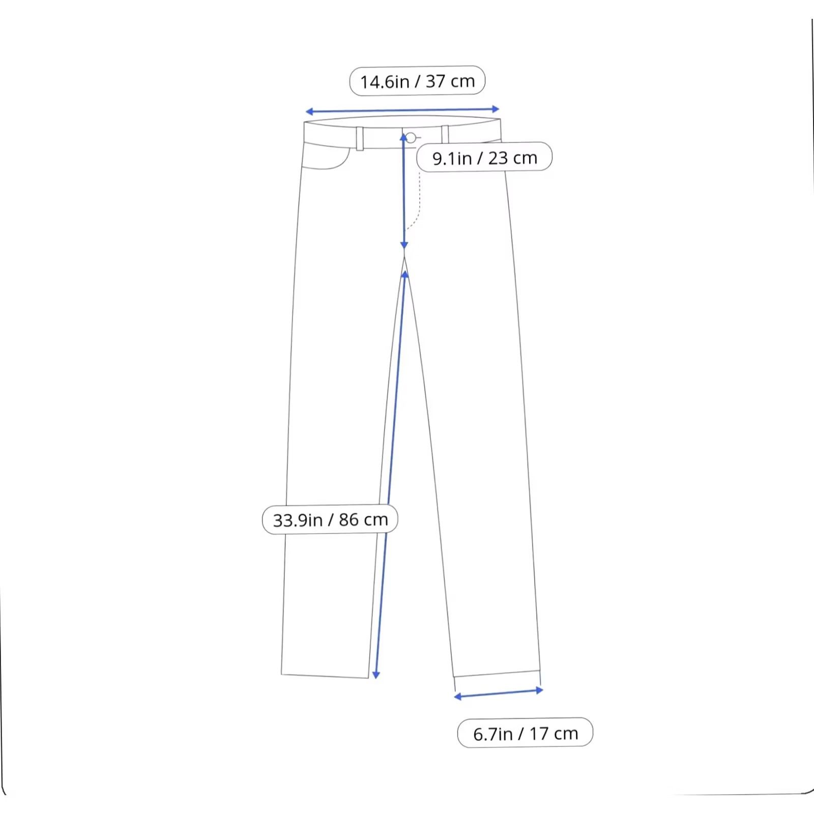 Massimo Dutti Massimo Dutti Trousers Men's US 30 Chino Stretchy Zip Fly Pockets Blue Slim 98% cotton 2% elastane Mens Size US 30 / EU 46 - 3 Thumbnail