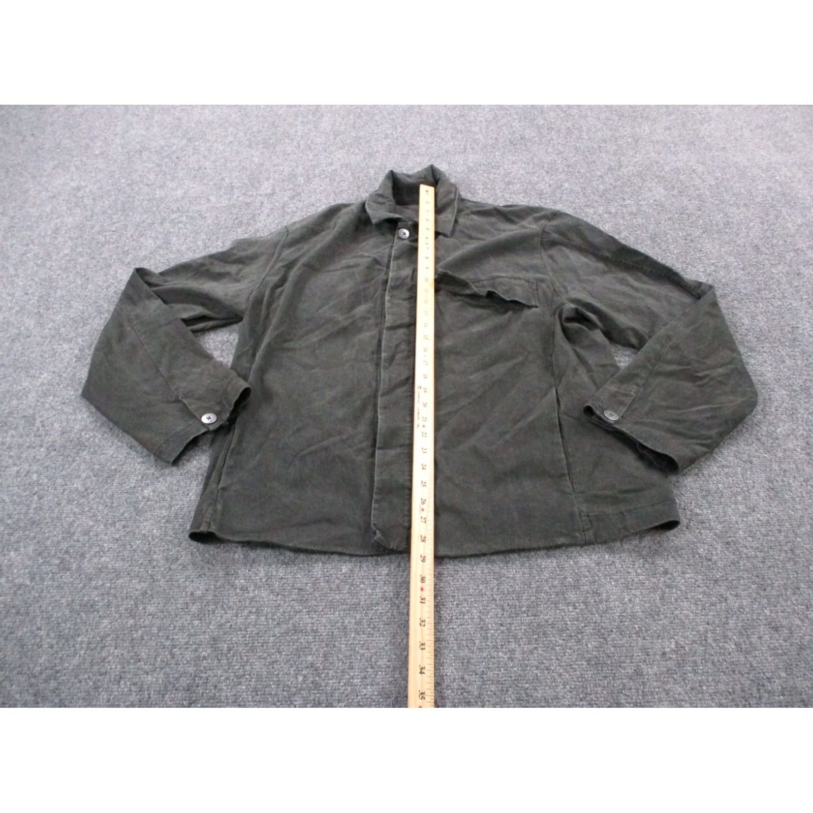Other Jacket Mens XL Gray Canvas Windbreaker Outdoor Lightweight Size US XL / EU 56 / 4 - 3 Thumbnail