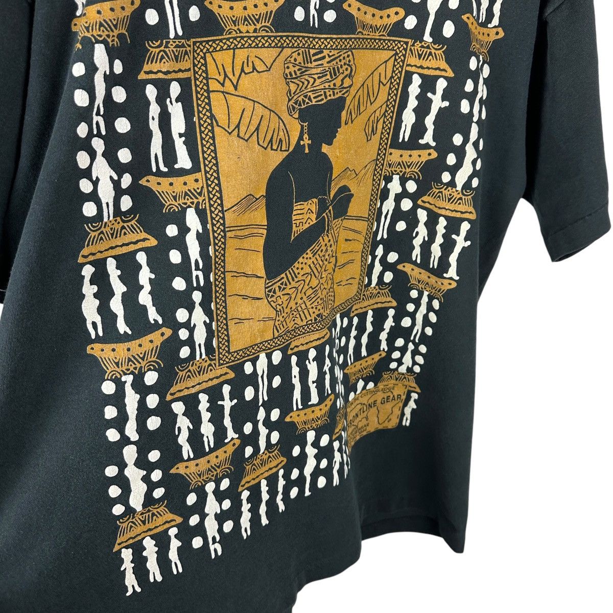 Vintage Vintage 90s Frontline African American Culture Shirt Size US XL / EU 56 / 4 - 6 Thumbnail