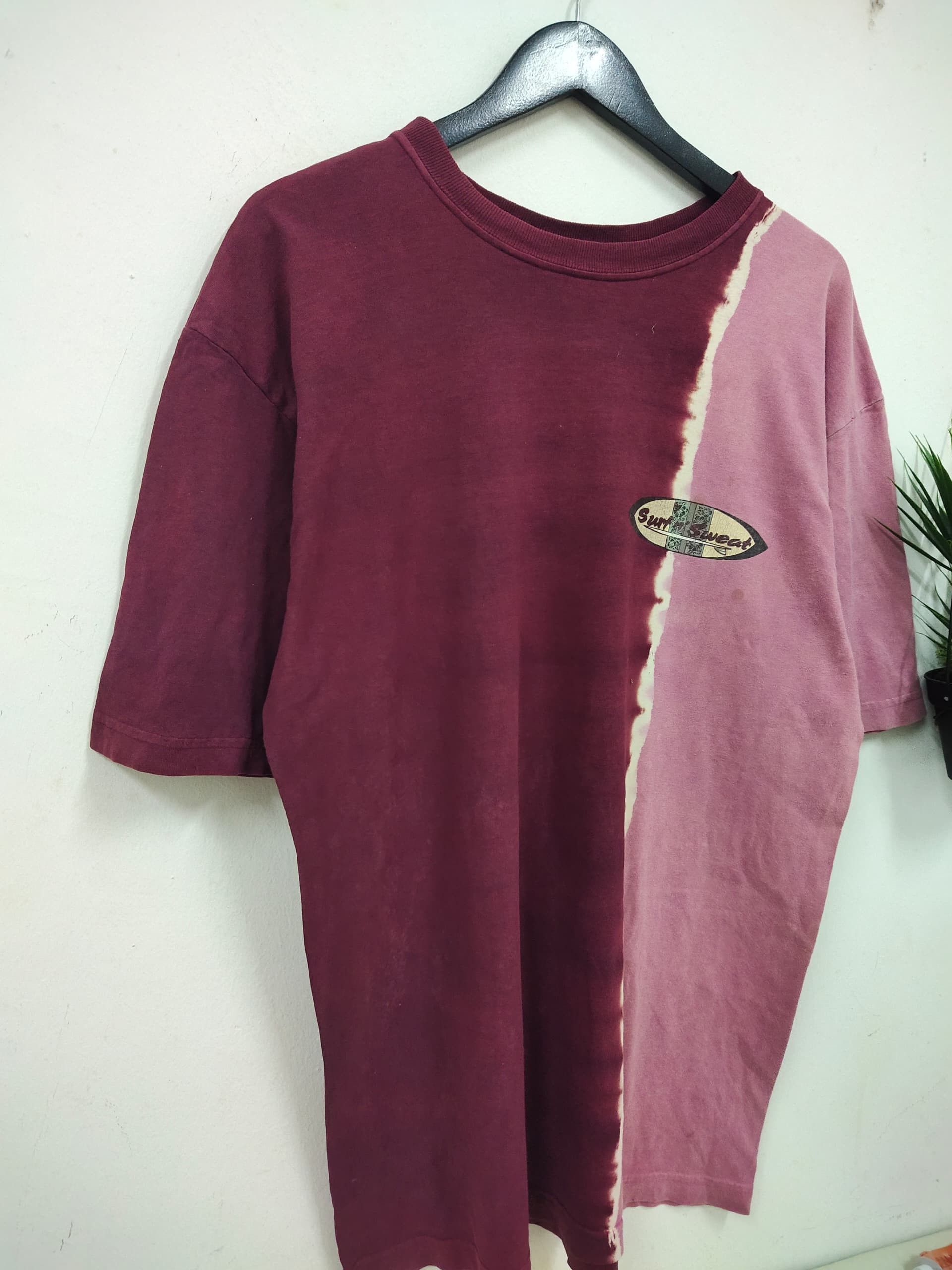 Sun Surf Vintage 1995 Surf & Sweat photoprint tie dye t shirt Size US L / EU 52-54 / 3 - 8 Thumbnail