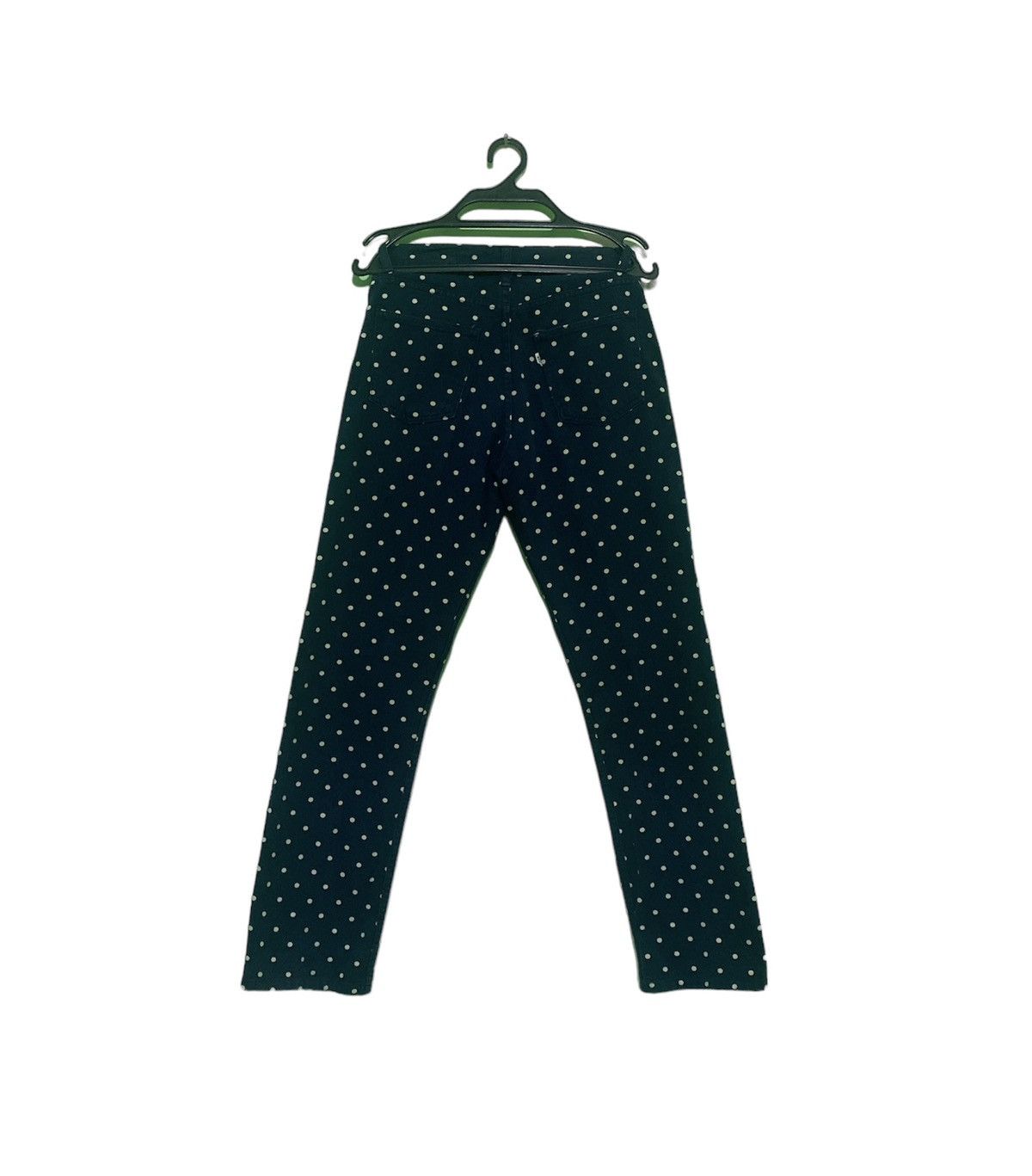 Beams Plus × Japanese Brand × Tornado Mart Beams Boy japanese Polkadot skinny pant denim Size US 29 - 2 Thumbnail