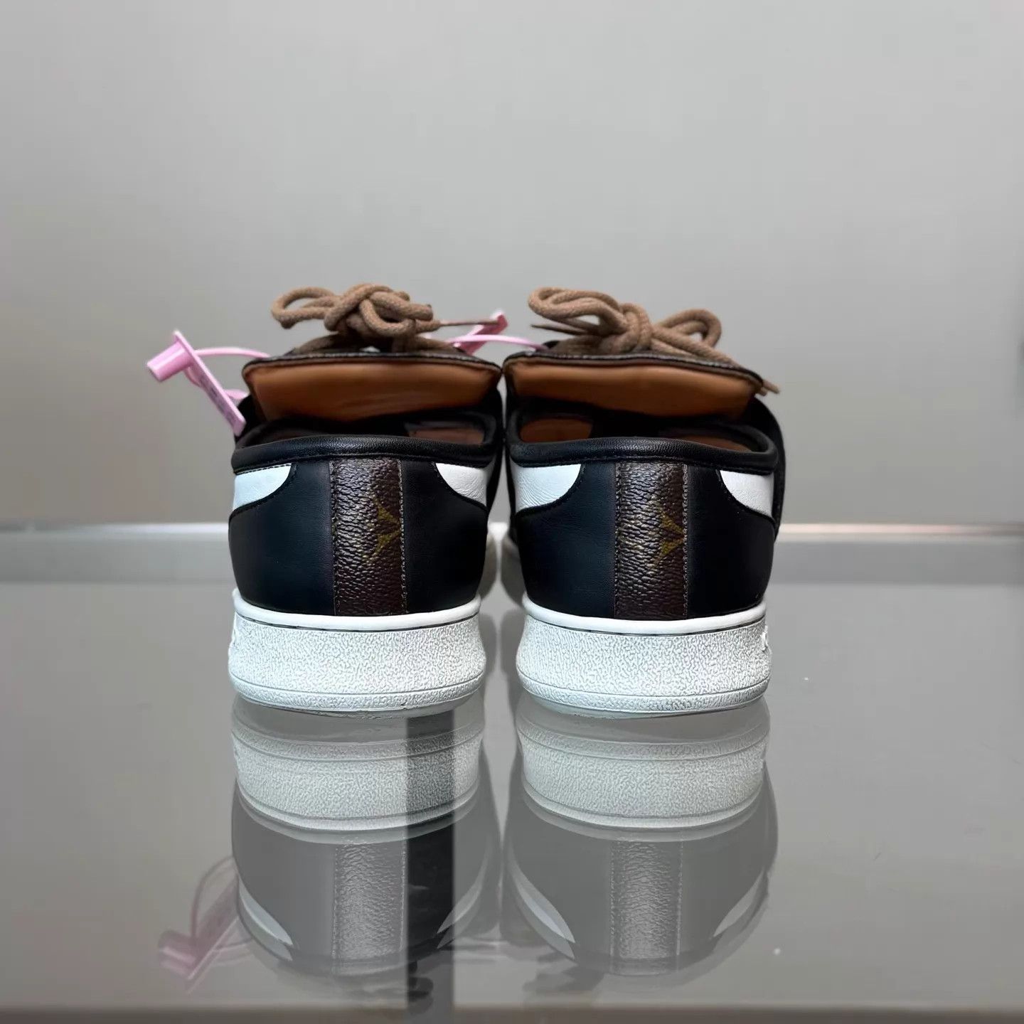 Louis Vuitton LV Monogram Color Blocked Sneaker 39 98 Size US 8.5 / IT 38.5 - 4 Thumbnail