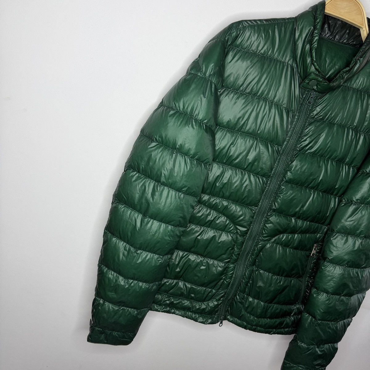 Moncler Moncler Puffer Down Jacket Longue Saison Emerald Green Size US L / EU 52-54 / 3 - 3 Thumbnail