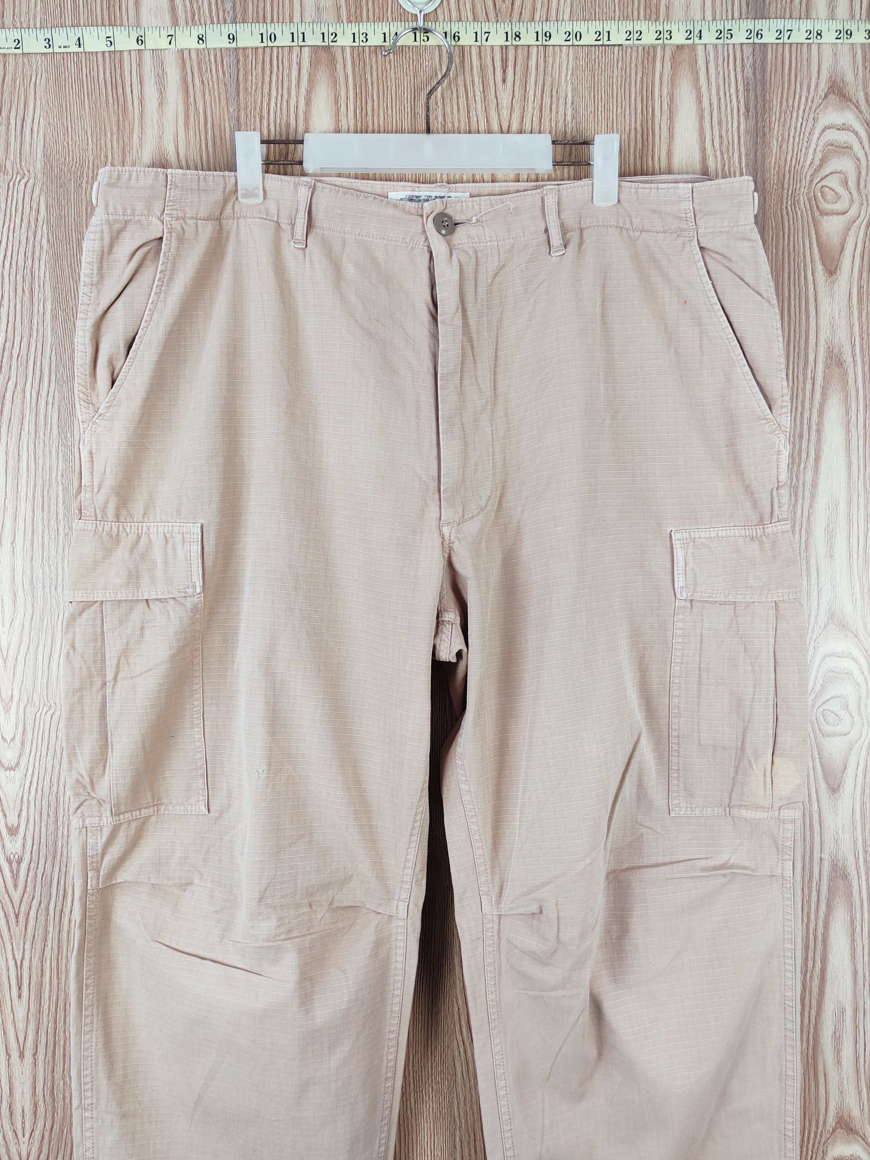 Avirex Avirex Beige Multipocket Tactical Cargo Pants #W118 Size US 43 - 2 Thumbnail