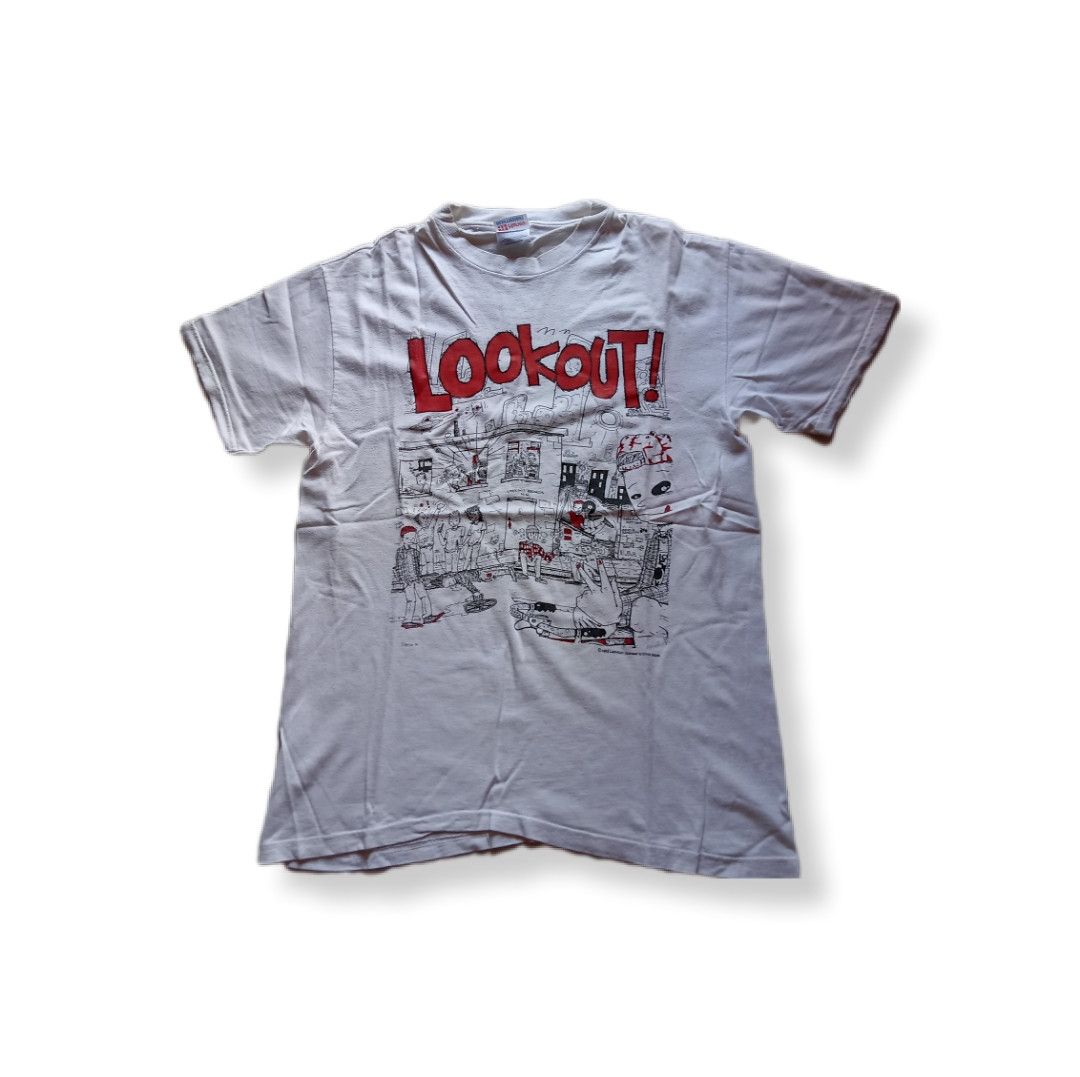 Band Tees Lookout Records Label Punk Rock Size US M / EU 48-50 / 2 - 3 Thumbnail
