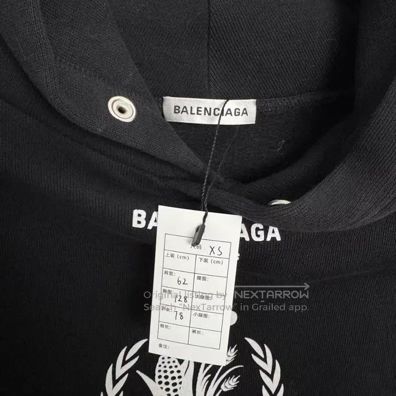 Balenciaga Balenciaga WFP World Food Programme Logo Hoodie Size US XS / EU 42 / 0 - 2 Thumbnail