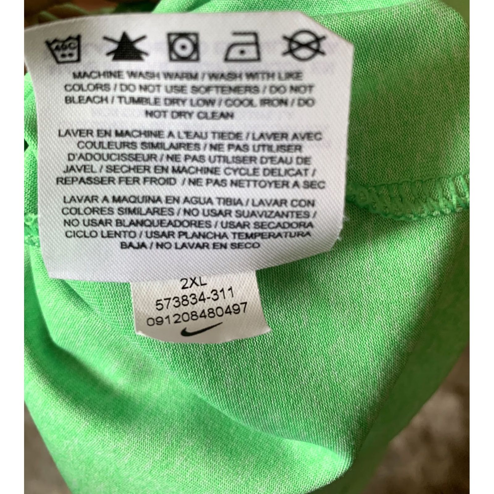 Nike Nike Golf Dri-Fit Polo Shirt Men’s 2XL Green Casual S/S XXL 608 Size US XXL / EU 58 / 5 - 6 Thumbnail