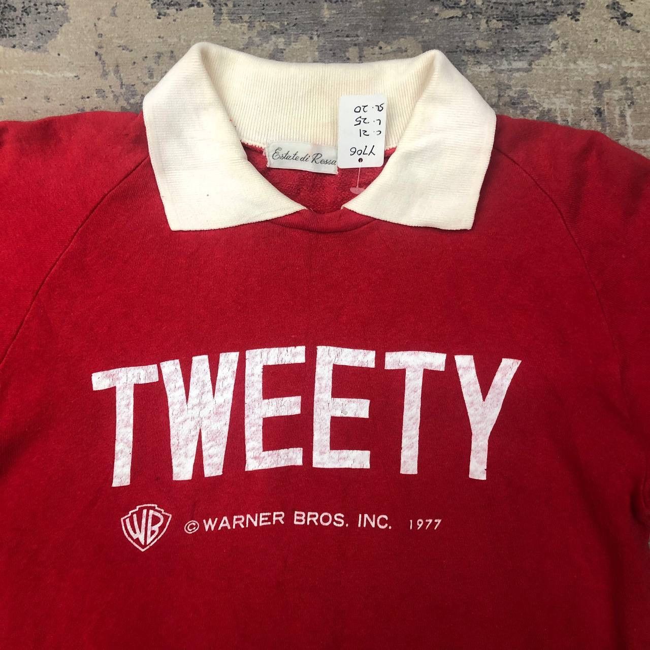 Vintage × Warner Bros Y706. VTG TWEETY WARNER BROS SWEATSHIRTS Size US M / EU 48-50 / 2 - 2 Thumbnail