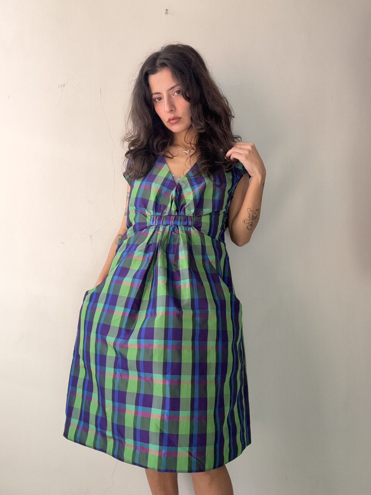 Vintage Vintage dress Size L / US 10 / IT 46 - 2 Thumbnail