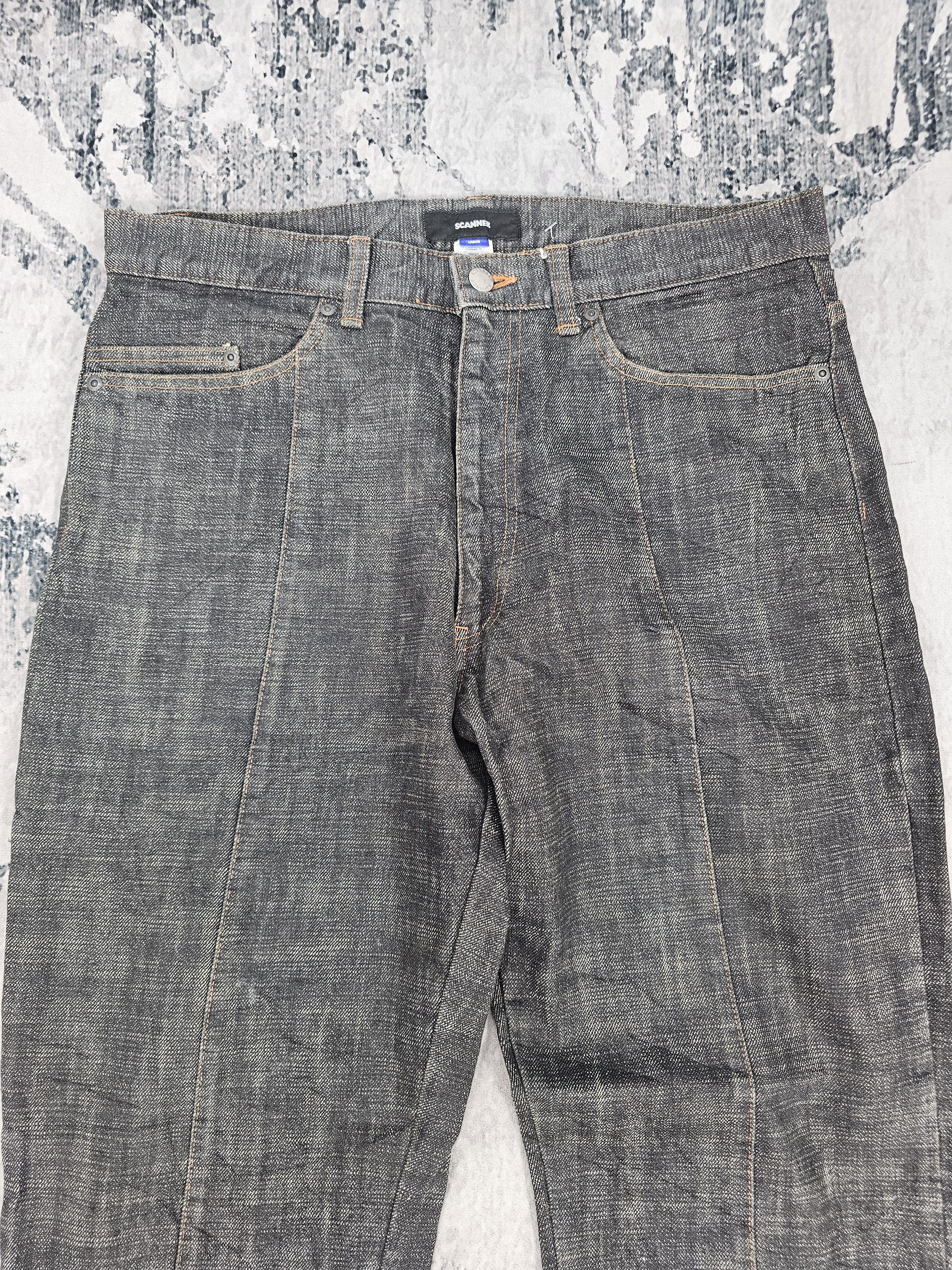 Japanese Brand SCANNER Multi Pockets Carpenter Workwear Jeans JB0277 Size US 35 - 6 Thumbnail
