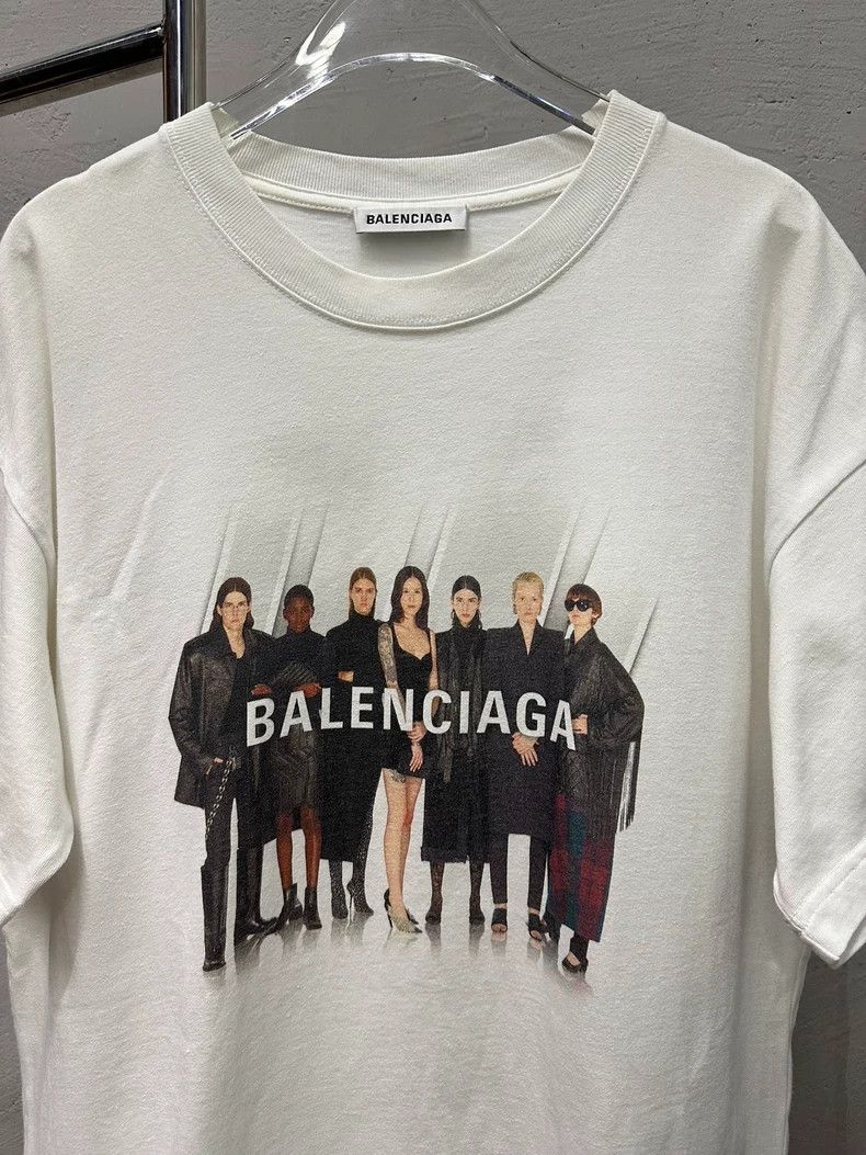 Balenciaga Balenciaga Short-sleeved band portrait Size US S / EU 44-46 / 1 - 3 Thumbnail
