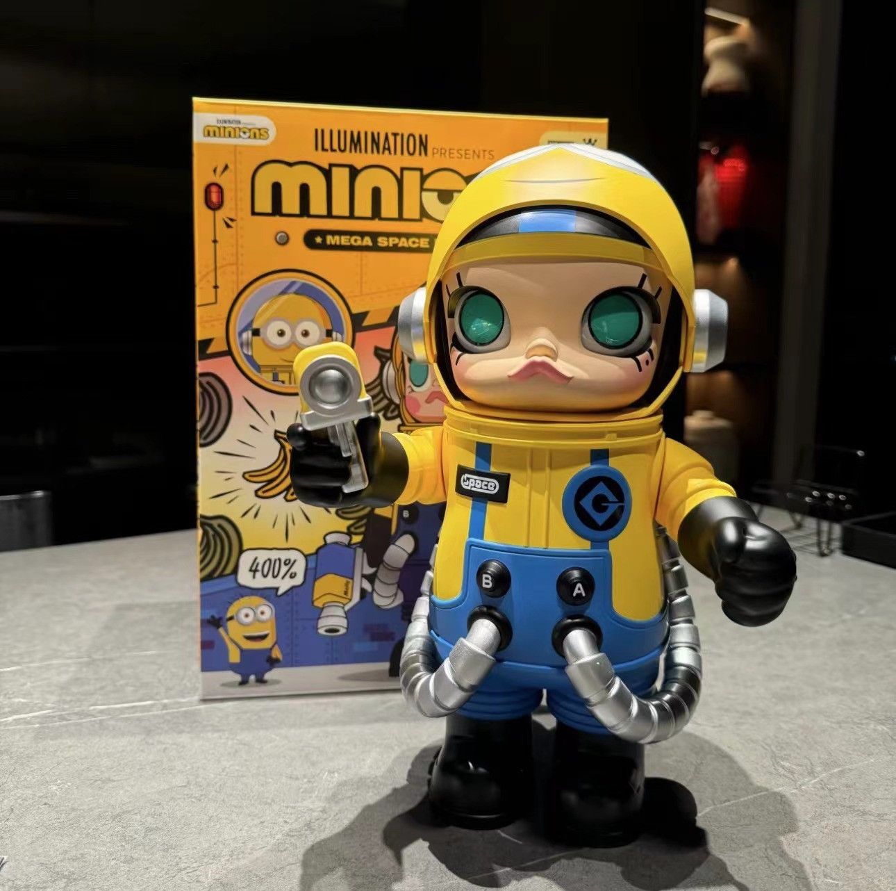 Medicom Toy Pop Mart Mega Space Molly Joy 400% Size ONE SIZE - 1 Thumbnail