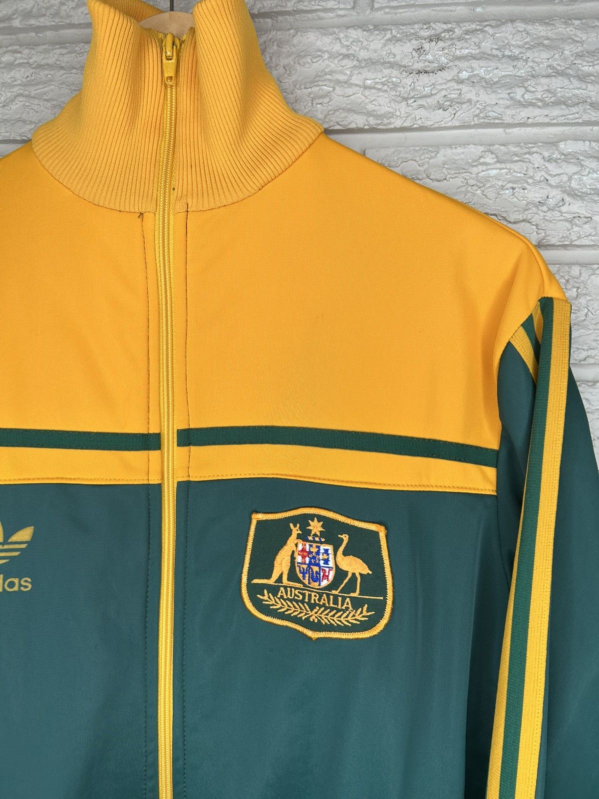 Adidas Vintage 80s Adidas Australia World Cup Track Jacket Size US S / EU 44-46 / 1 - 4 Thumbnail