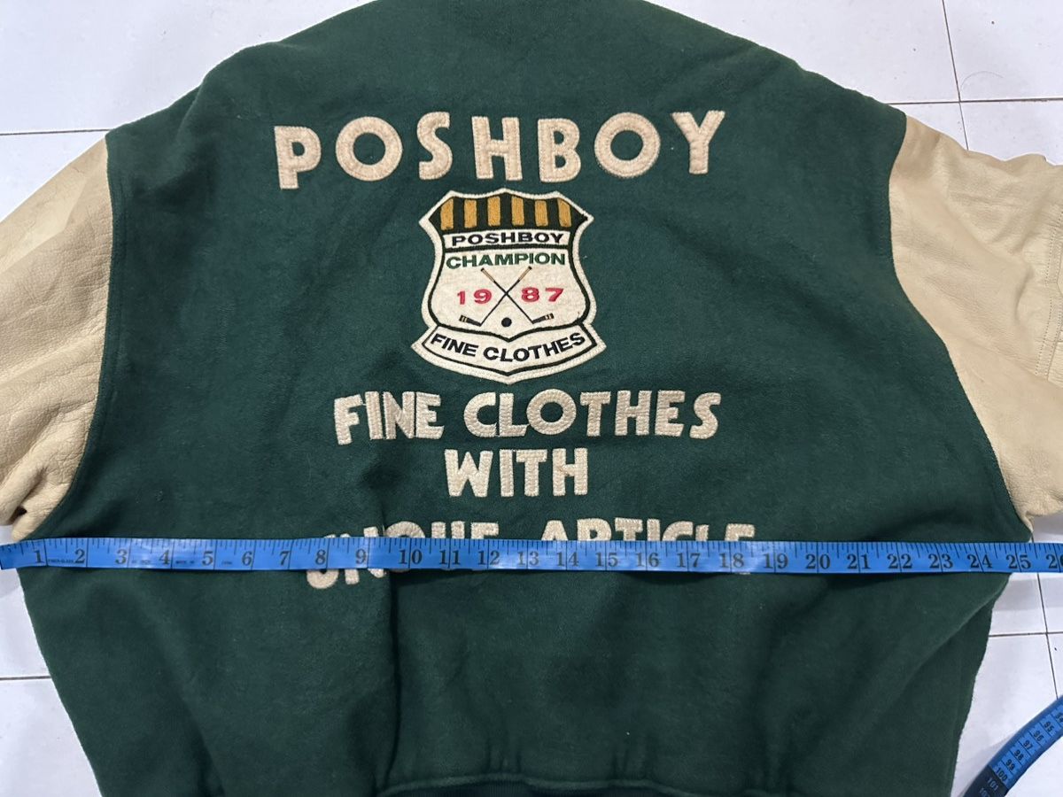 Vintage VTG POSH BOY Wool Varsity Jacket Size US L / EU 52-54 / 3 - 13 Thumbnail
