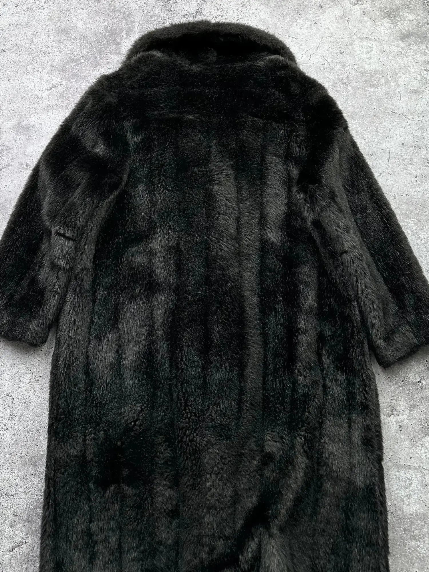 Japanese Brand Vintage Faux Fur Coat C153(V34) Size L / US 10 / IT 46 - 8 Thumbnail
