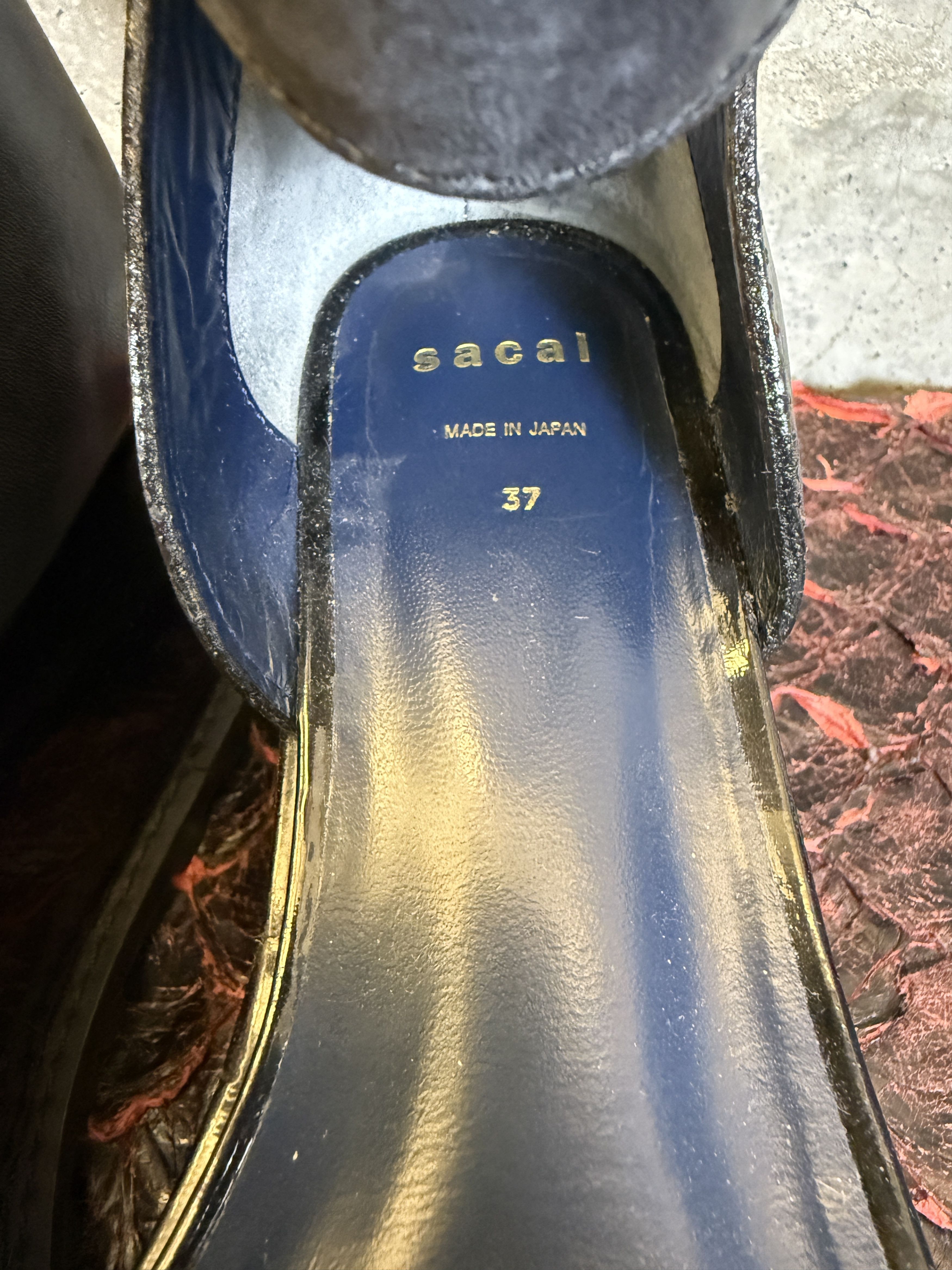 Sacai Sacai Leather Platform Sandals vibram soles Size US 7 / IT 37 - 7 Thumbnail