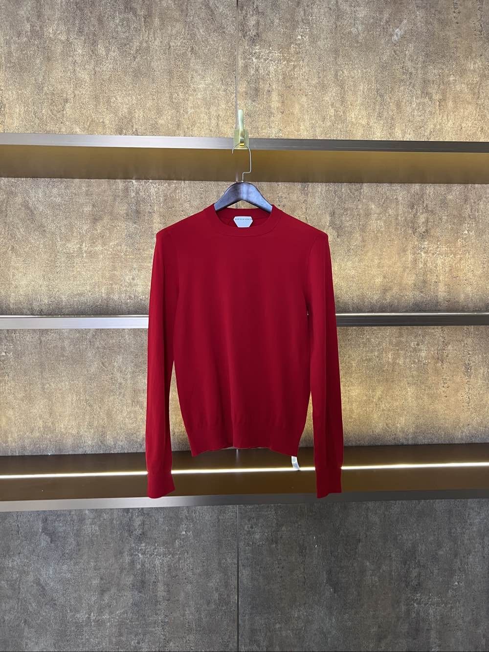 Bottega Veneta Bottega Veneta Red Knit Sweater Size M Size US M / EU 48-50 / 2 - 1 Thumbnail