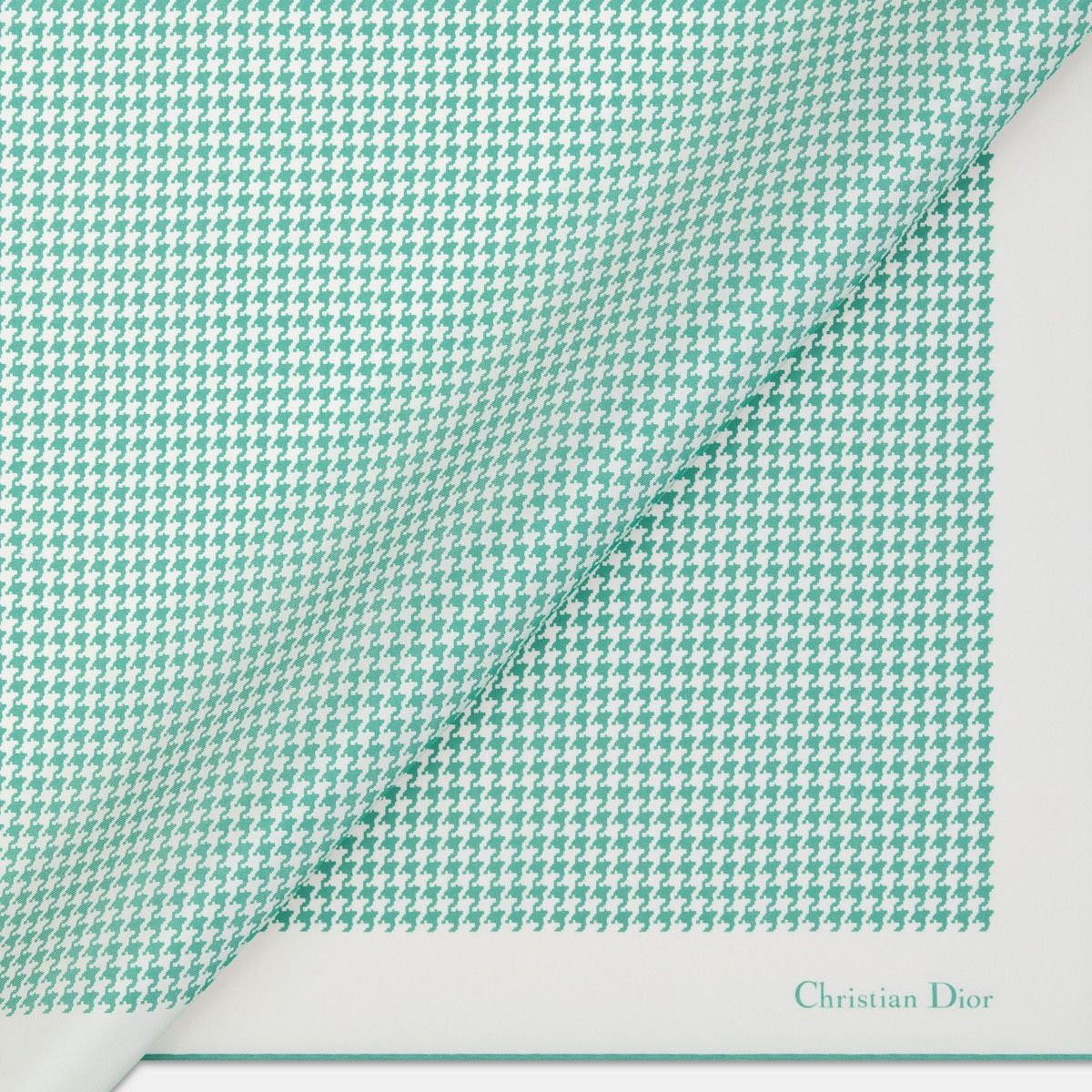 Dior o1bcso1str0226 Size:OS/30 Montaigne 70 Square Scarf in White Size ONE SIZE - 4 Thumbnail