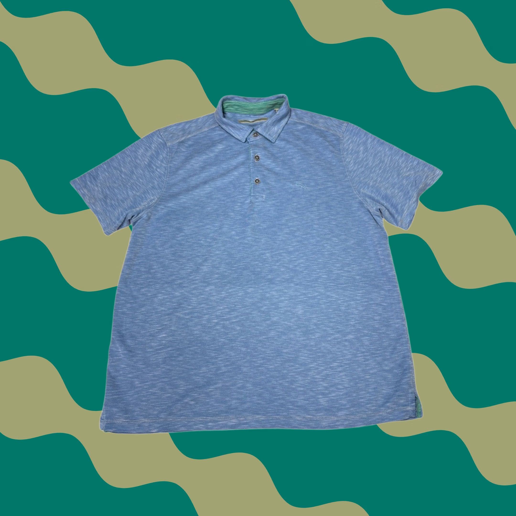 Tommy Bahama Tommy Bahama Polo Shirt Men’s Medium Blue Tencel Modal Blend Casual Short Sleeve Marlin Logo Golf Size US M / EU 48-50 / 2 - 1 Thumbnail