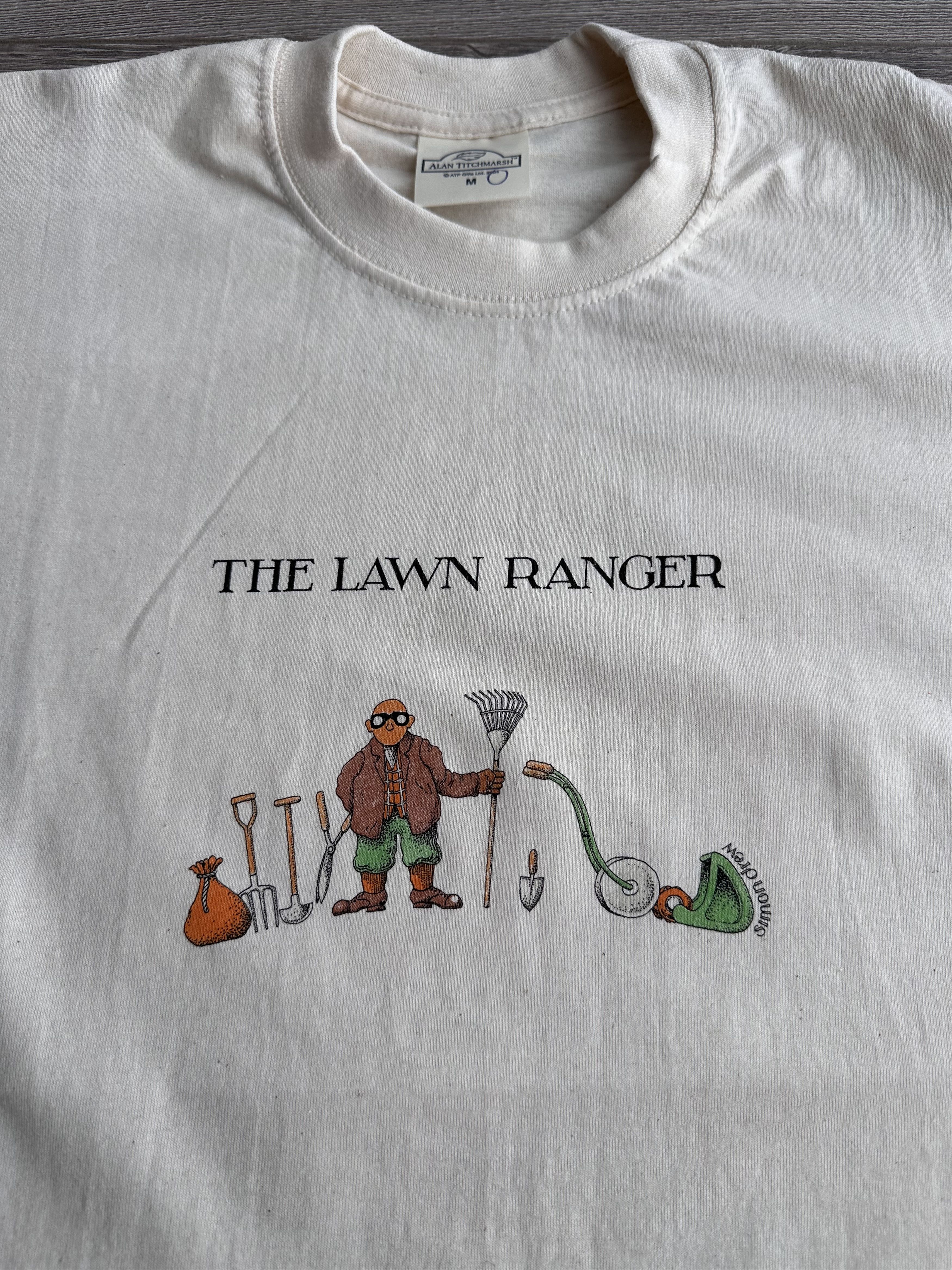 Vintage The Lawn Ranger simon drew vintage art t shirt Size US M / EU 48-50 / 2 - 3 Thumbnail