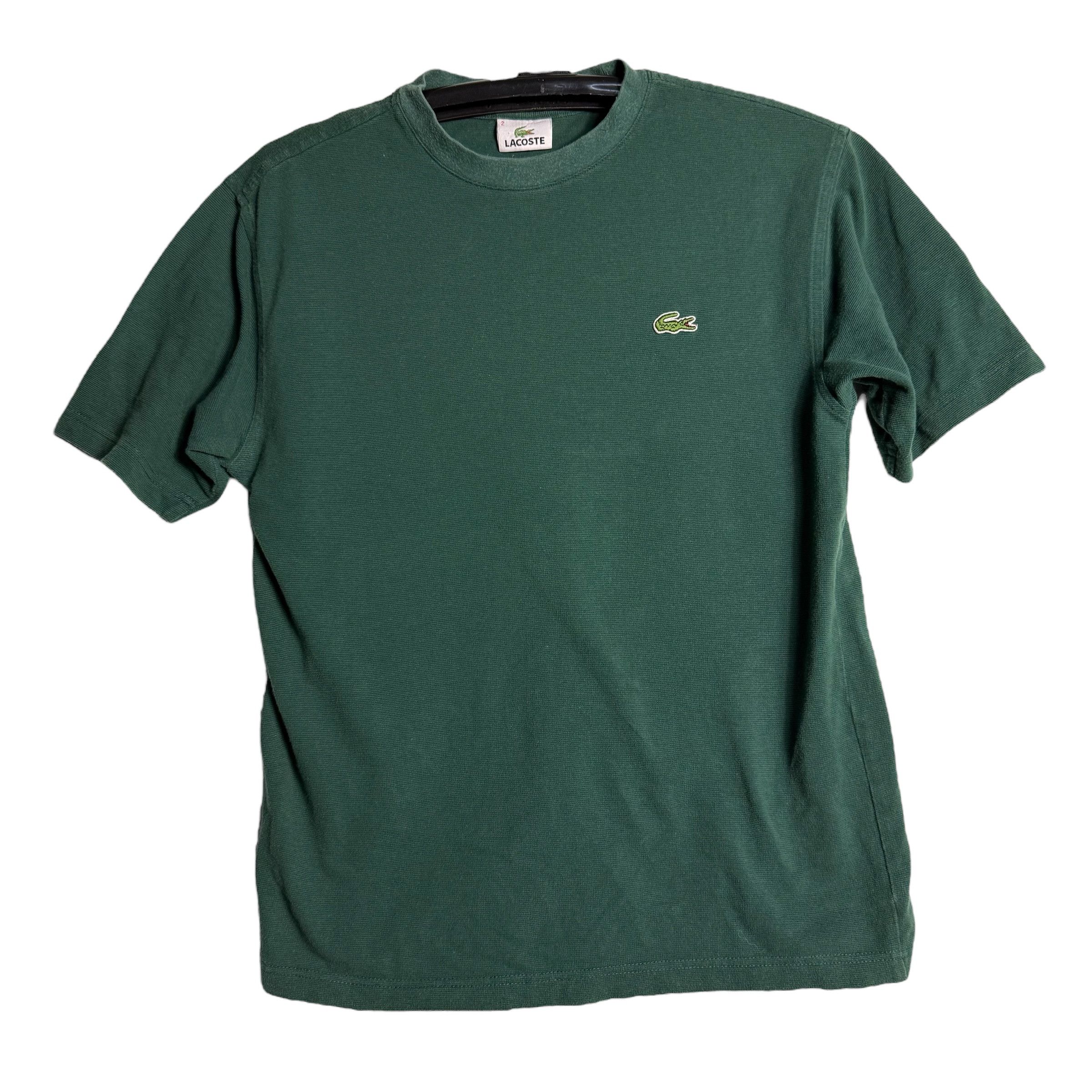 Lacoste 🔥RARE🔥Vintage Lacoste Blank OG Green T-shirt Size US M / EU 48-50 / 2 - 1 Thumbnail
