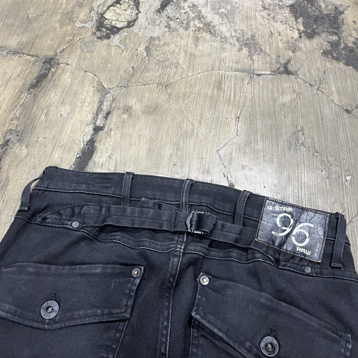 G-Star G-Star RAW GS3301 Black Denim – Rare Early 2000s Era Size US 30 / EU 46 - 13 Thumbnail