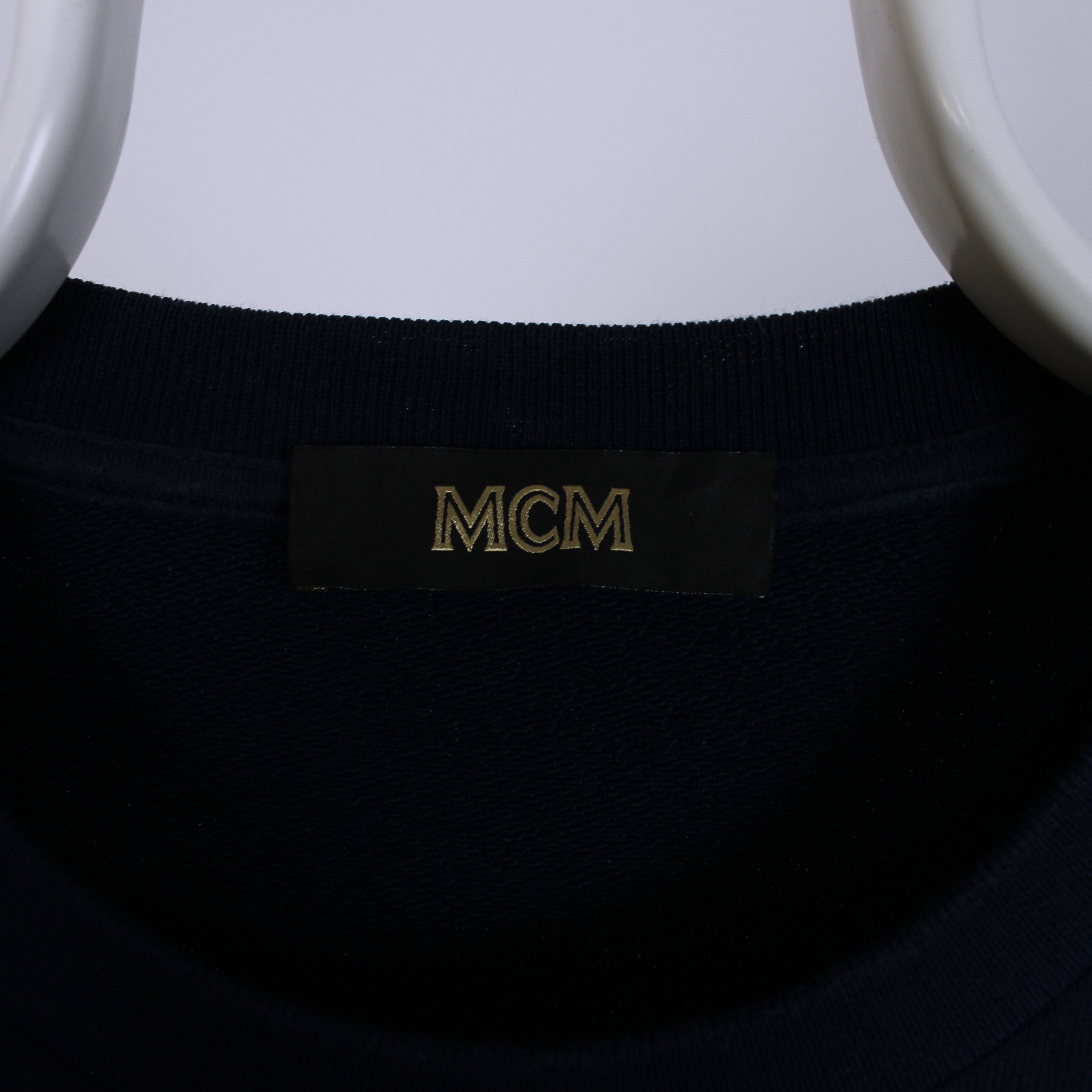 MCM MCM Men Geo Laurel Sweatshirt Blue centr logo M Size US M / EU 48-50 / 2 - 6 Thumbnail