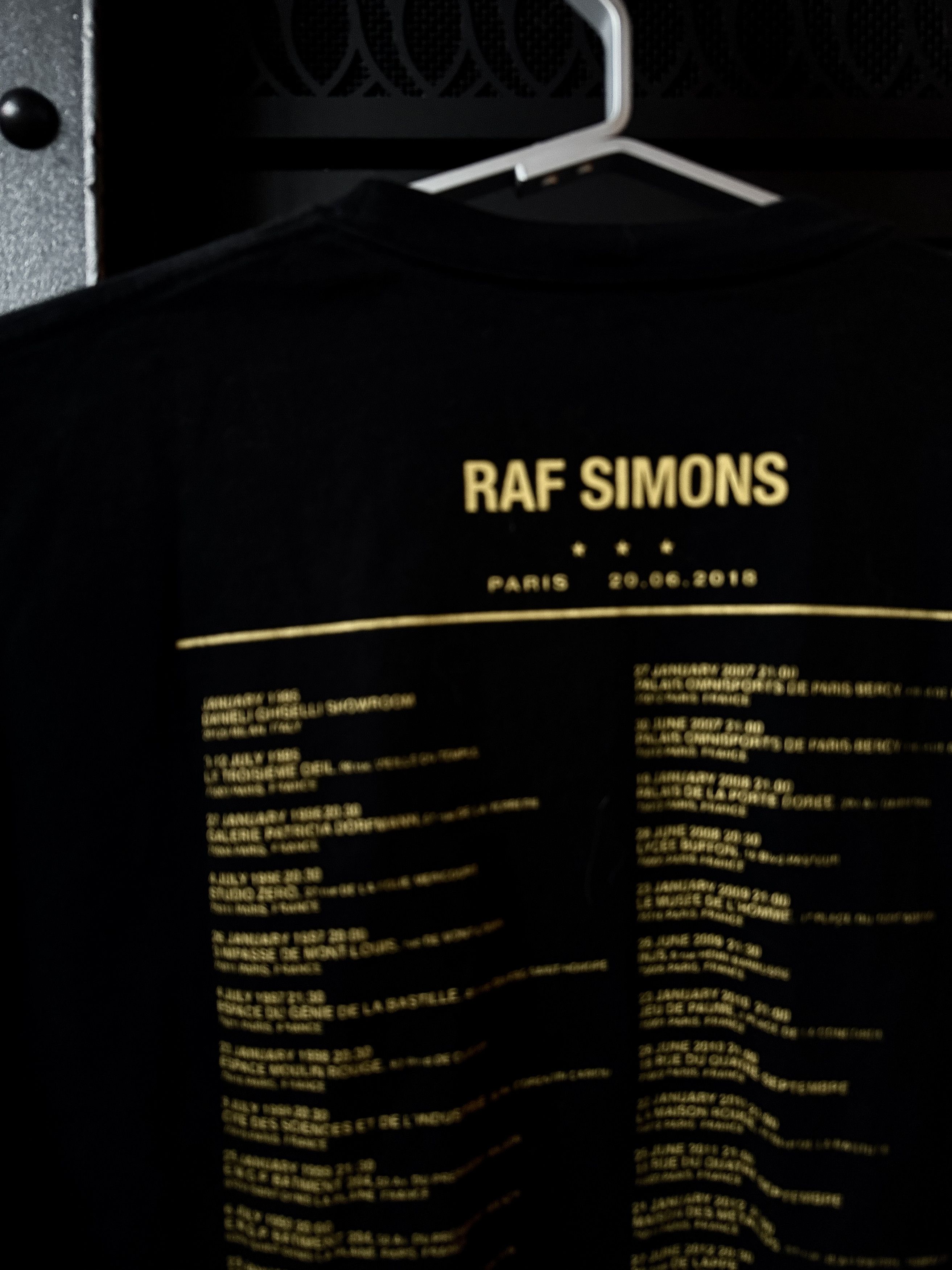 Raf Simons Raf Simons Paris Runway T Shirt! US Men's L Size US L / EU 52-54 / 3 - 8 Thumbnail