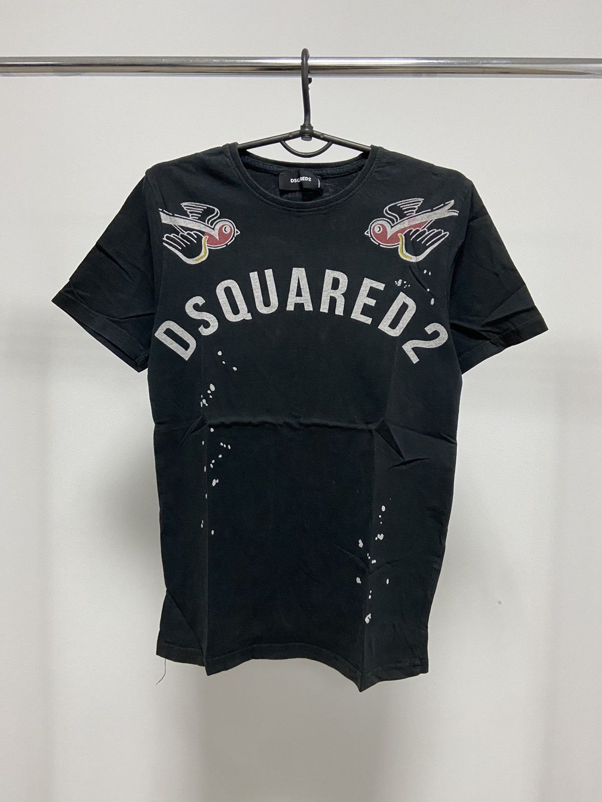 Dsquared2 × Vintage Dsquared2 Vintage T Shirt Big Logo Made in 