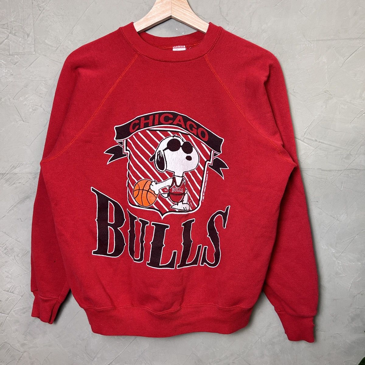 Chicago Bulls × Peanuts × Vintage Med 1971 Snoopy Peanuts Shulz Chicago ...