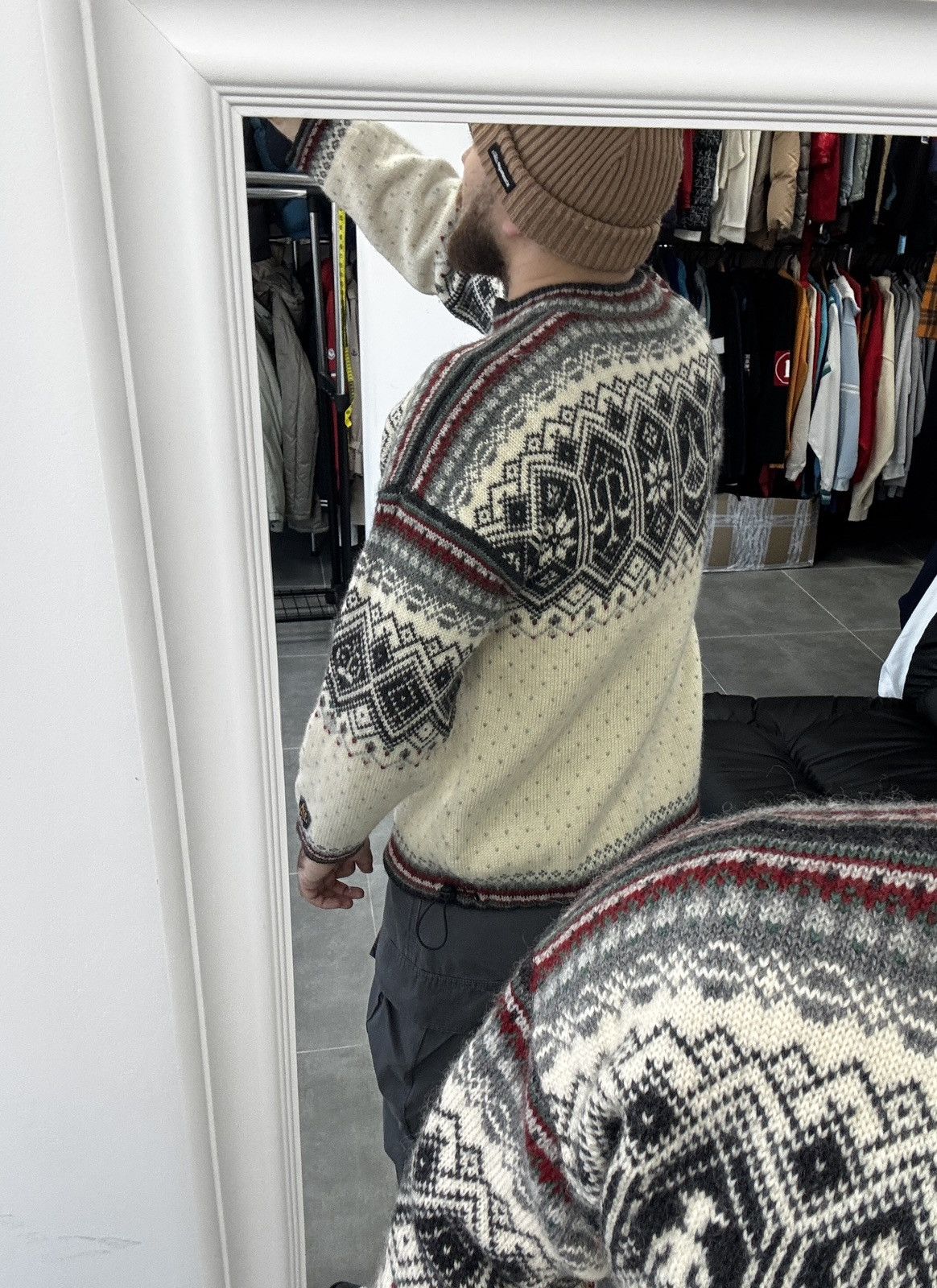 Dale Of Norway Vintage Dale of Norway Norge 2000 Scandinavia Wool Sweater Size US L / EU 52-54 / 3 - 3 Thumbnail