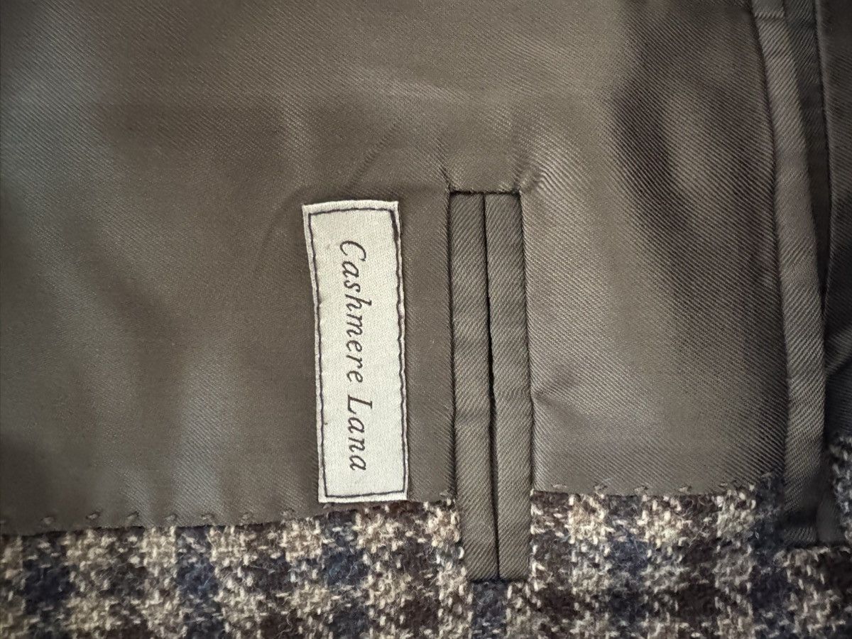Canali Canali Brown Checkered blazer Size 44R - 7 Thumbnail